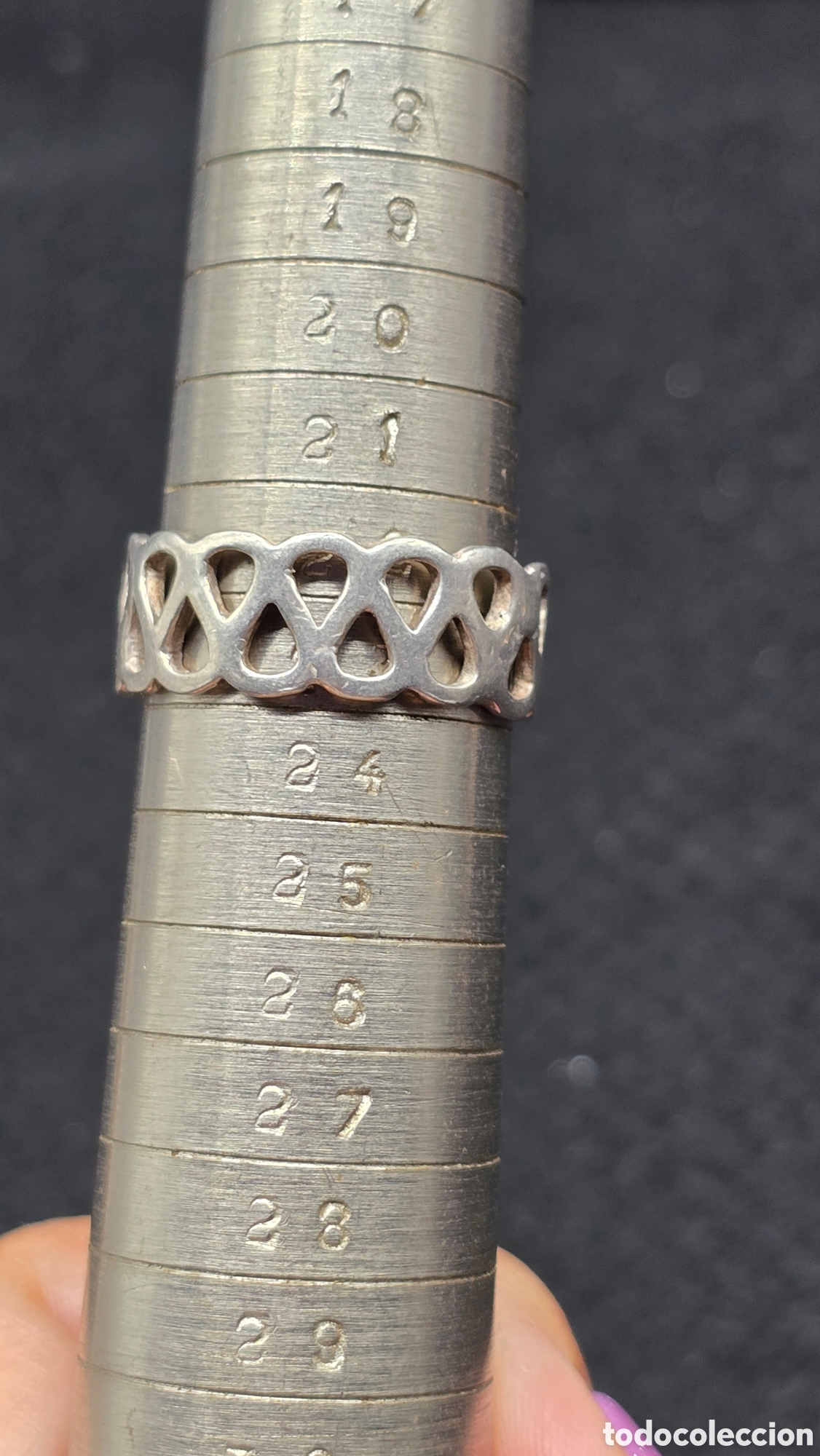 Joyeria: Alianza plata de ley contrastada - Foto 5