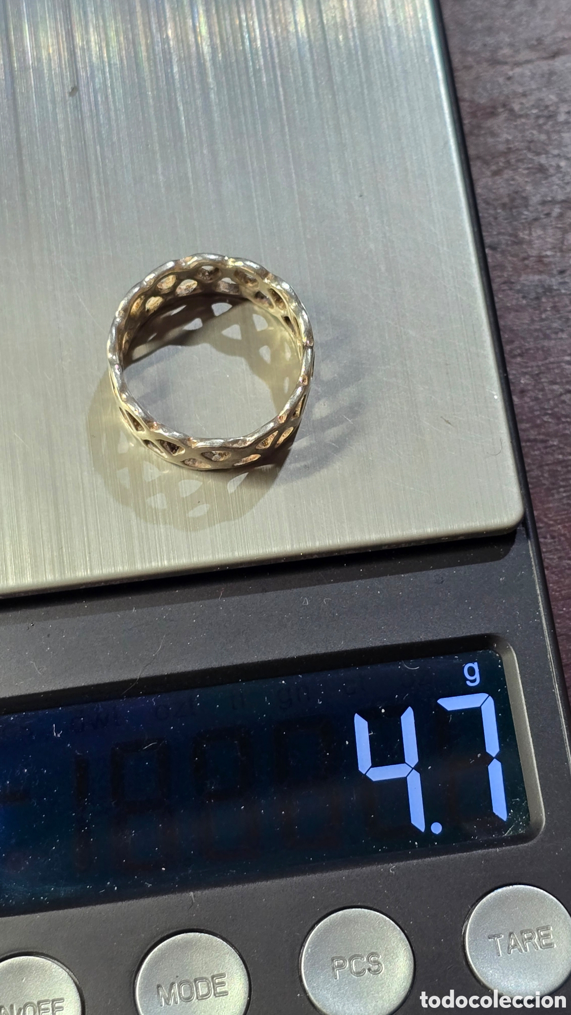 Joyeria: Alianza plata de ley contrastada - Foto 6