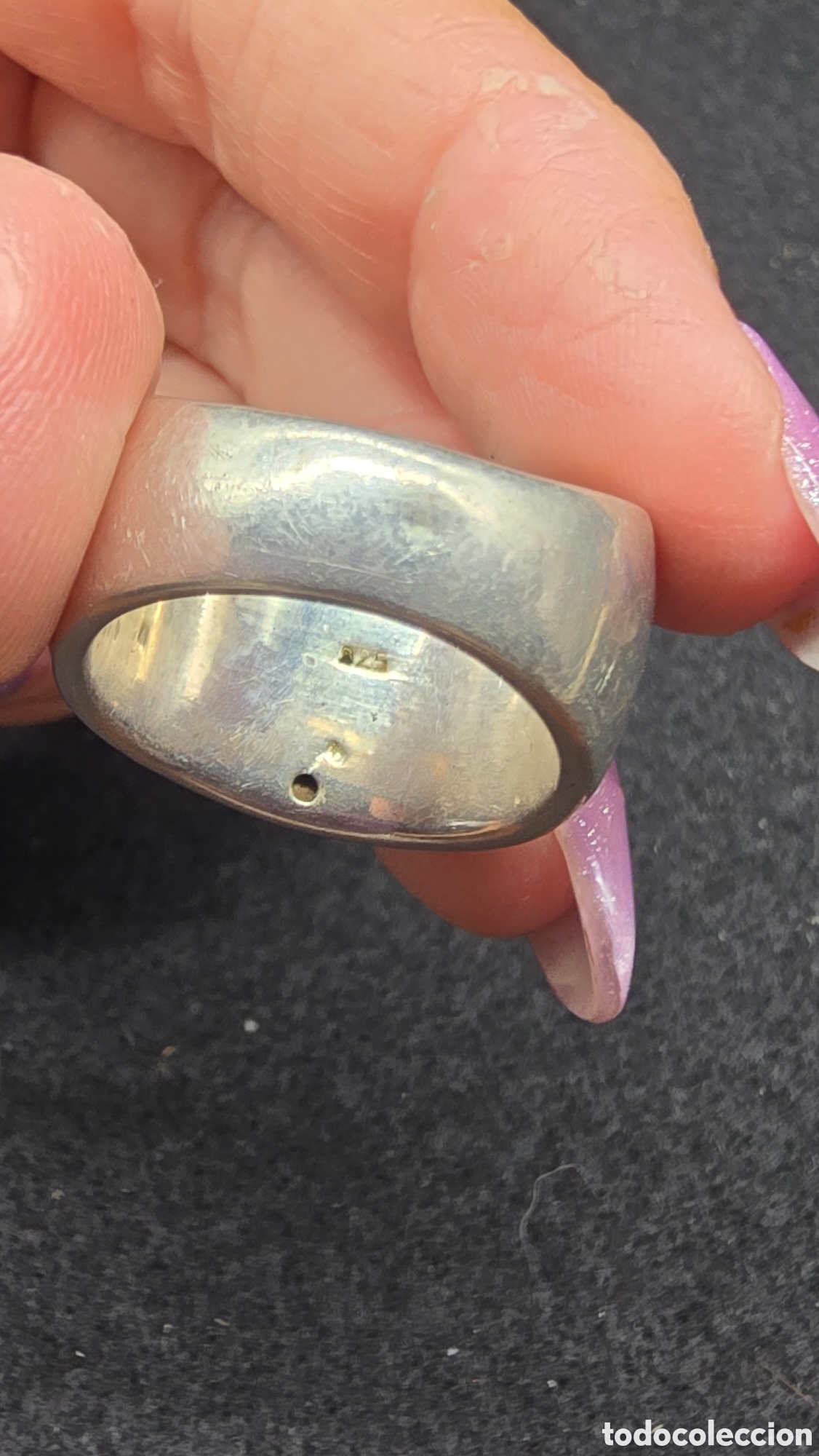 Joyeria: Anillo plata de ley contrastada - Foto 4
