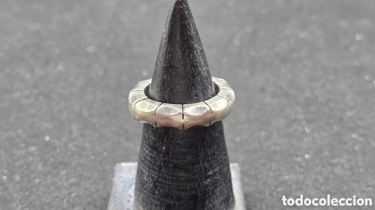 Joyeria: Alianza plata de ley contrastada