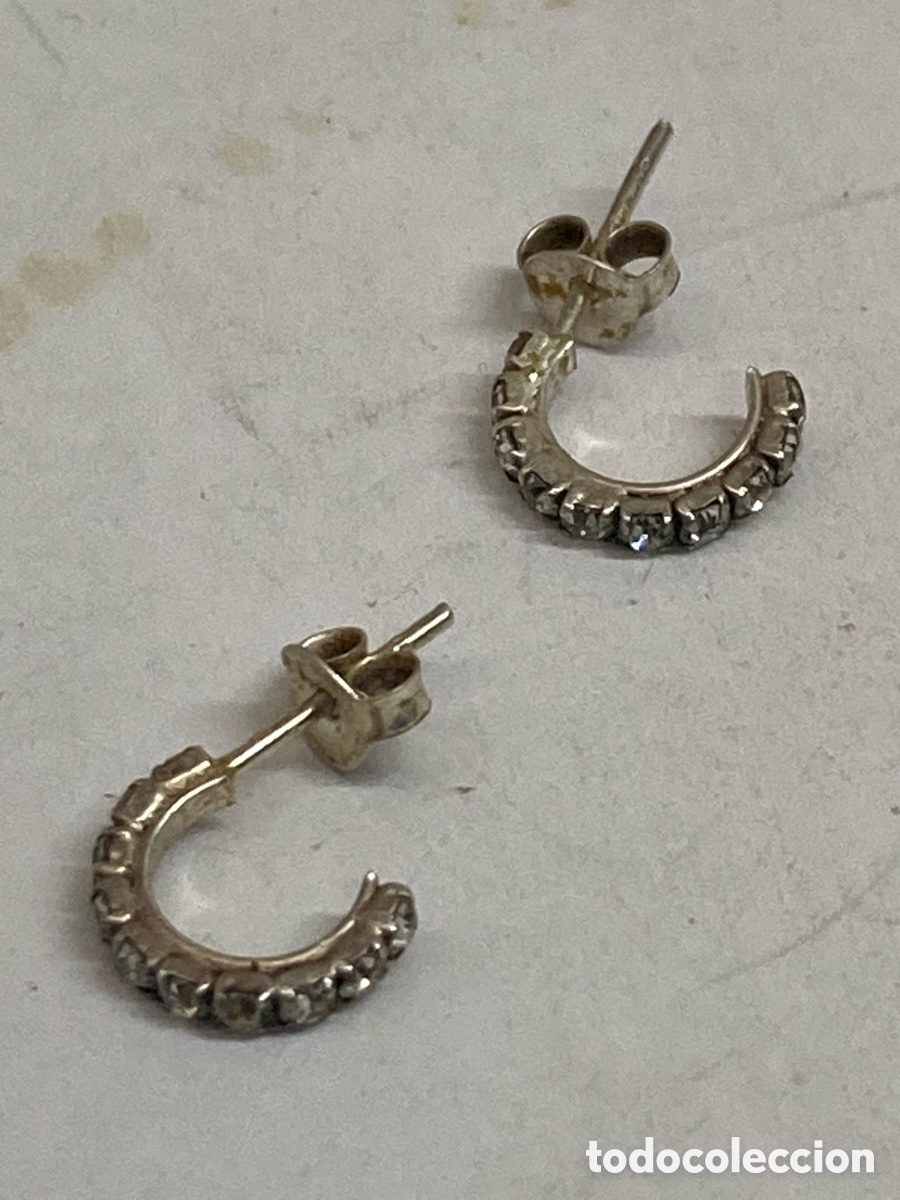 Joyeria: Pendientes de plata P519