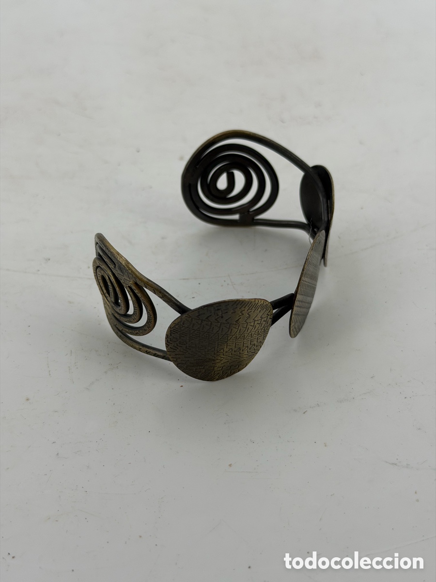 Joyeria: Antigua Pulsera de Lat&oacute;n - Foto 5