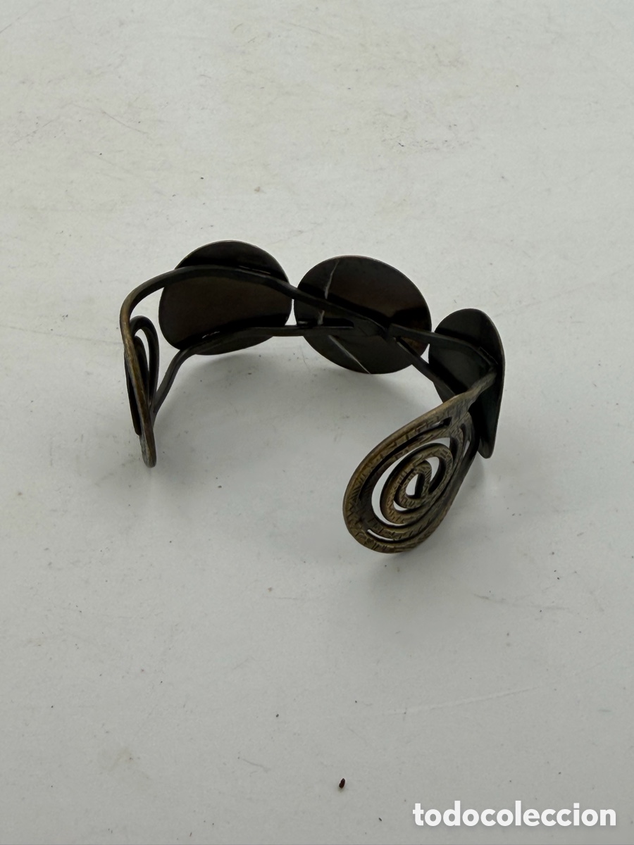 Joyeria: Antigua Pulsera de Lat&oacute;n - Foto 6