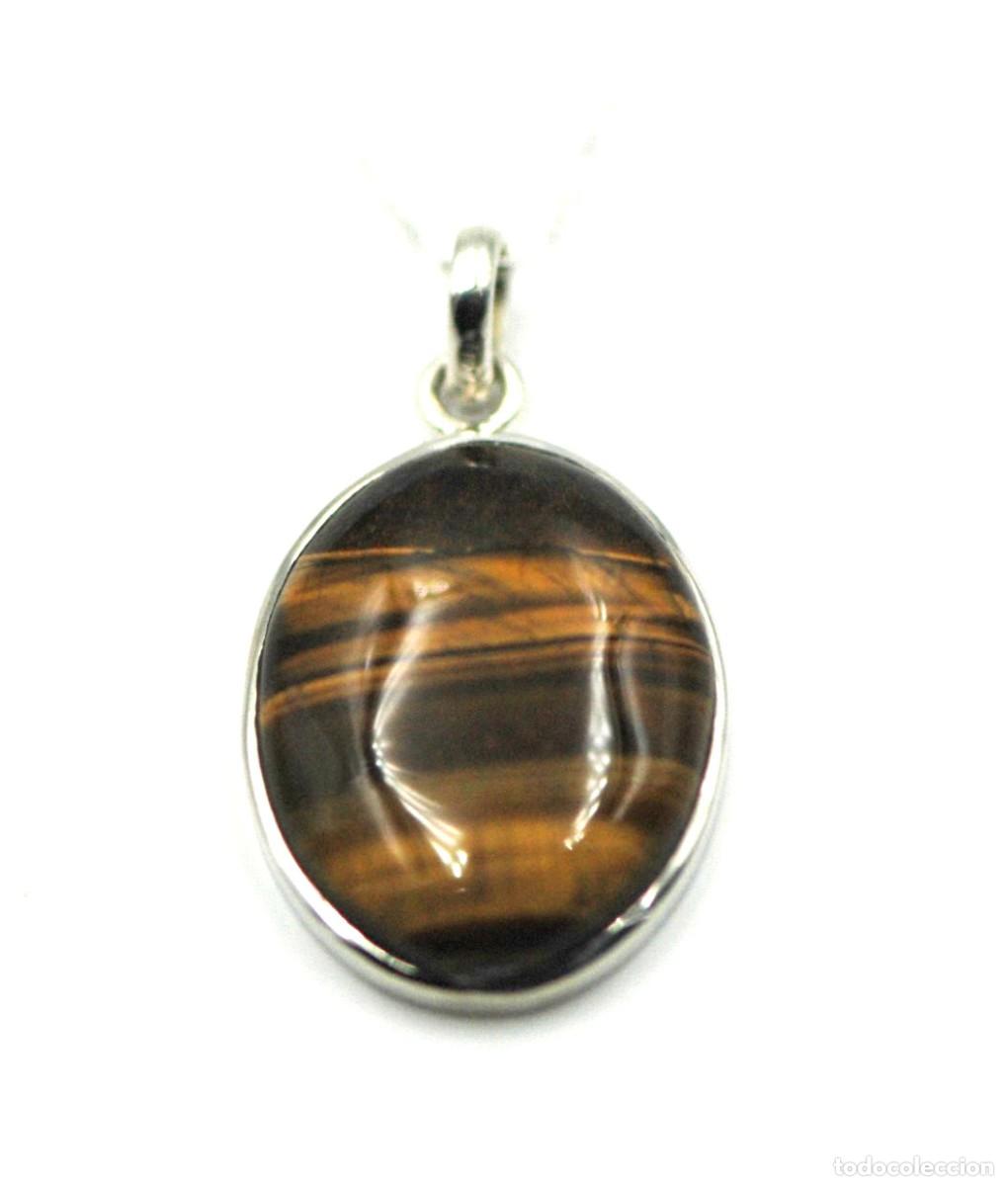 Joalharia: Colgante Ojo de Tigre y Plata 925