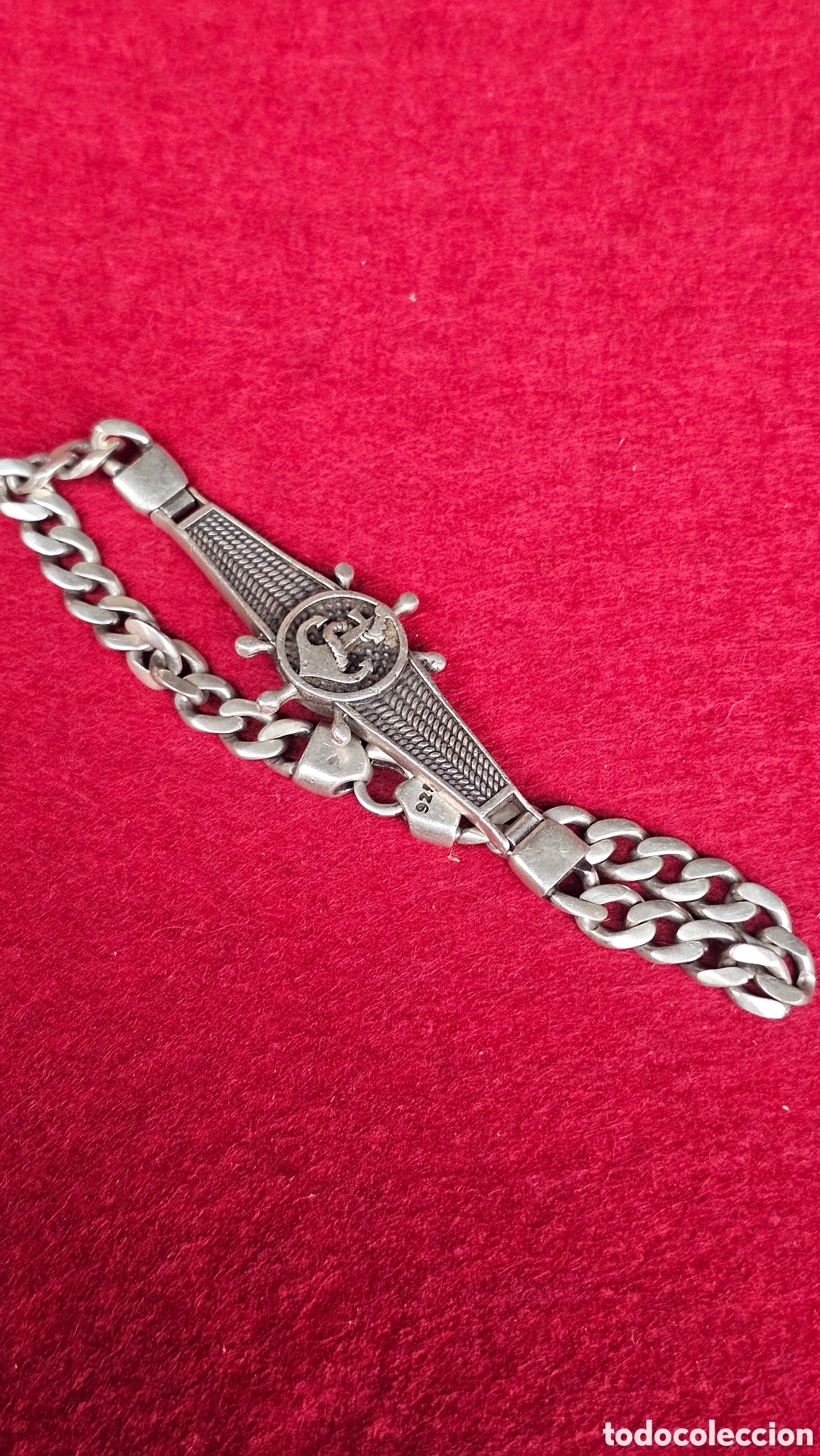 Jewelry: Pulsera de plata de ley contrastada