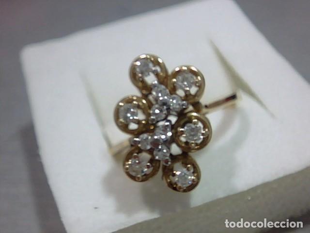 Joyeria: anillo en oro 18 kts y diamantes - Foto 7