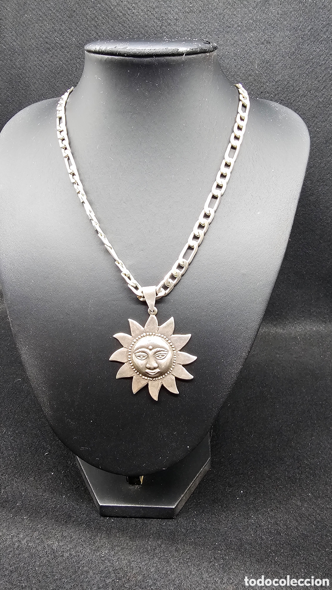 Joyeria: Colgante y cadena de plata de ley contrastada - Foto 5