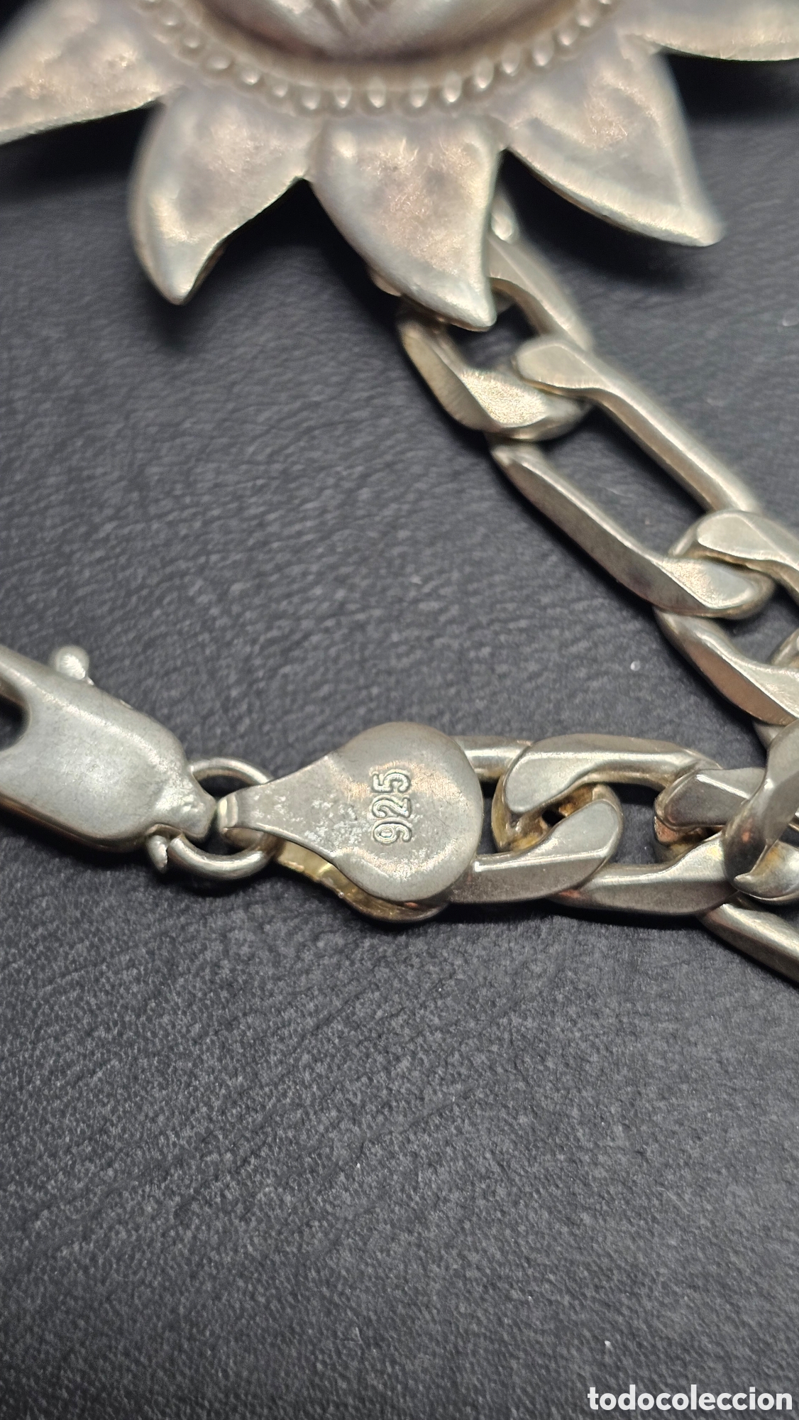 Joyeria: Colgante y cadena de plata de ley contrastada - Foto 6