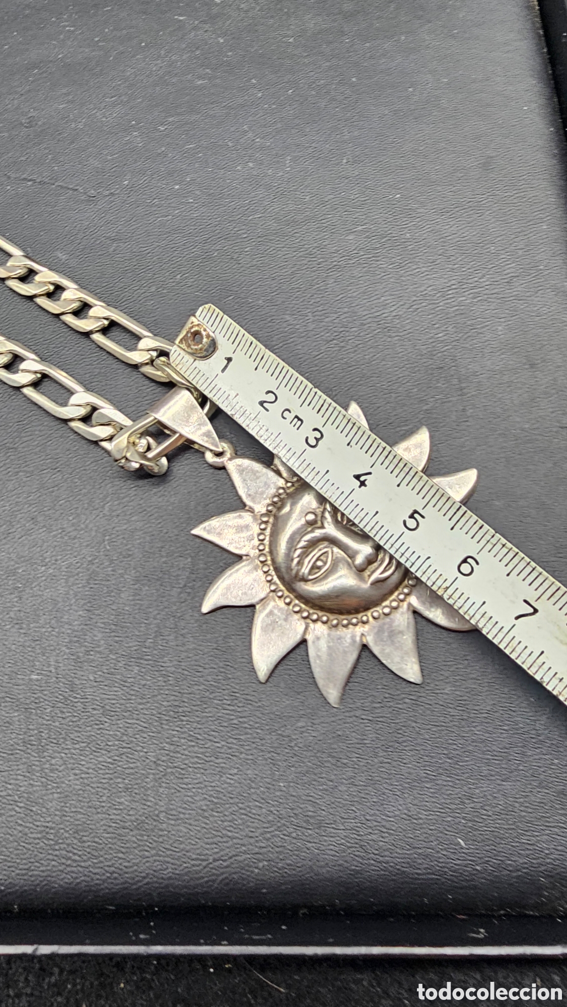 Joyeria: Colgante y cadena de plata de ley contrastada - Foto 8