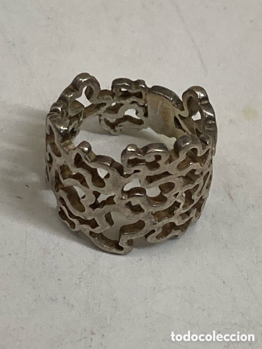 Joyeria: Anillo de plata Tous S523