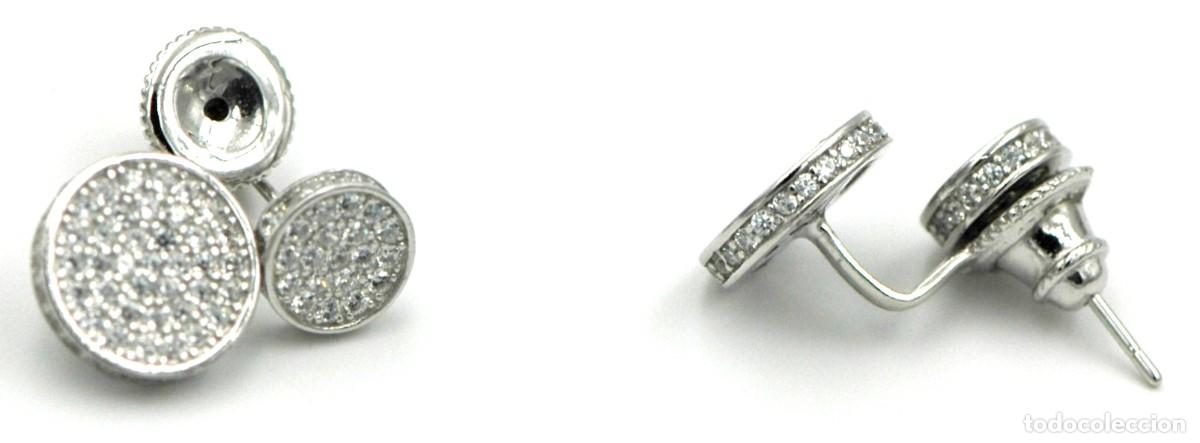 Joyeria: Pendientes desmontable Plata Ley y circonita - Foto 5