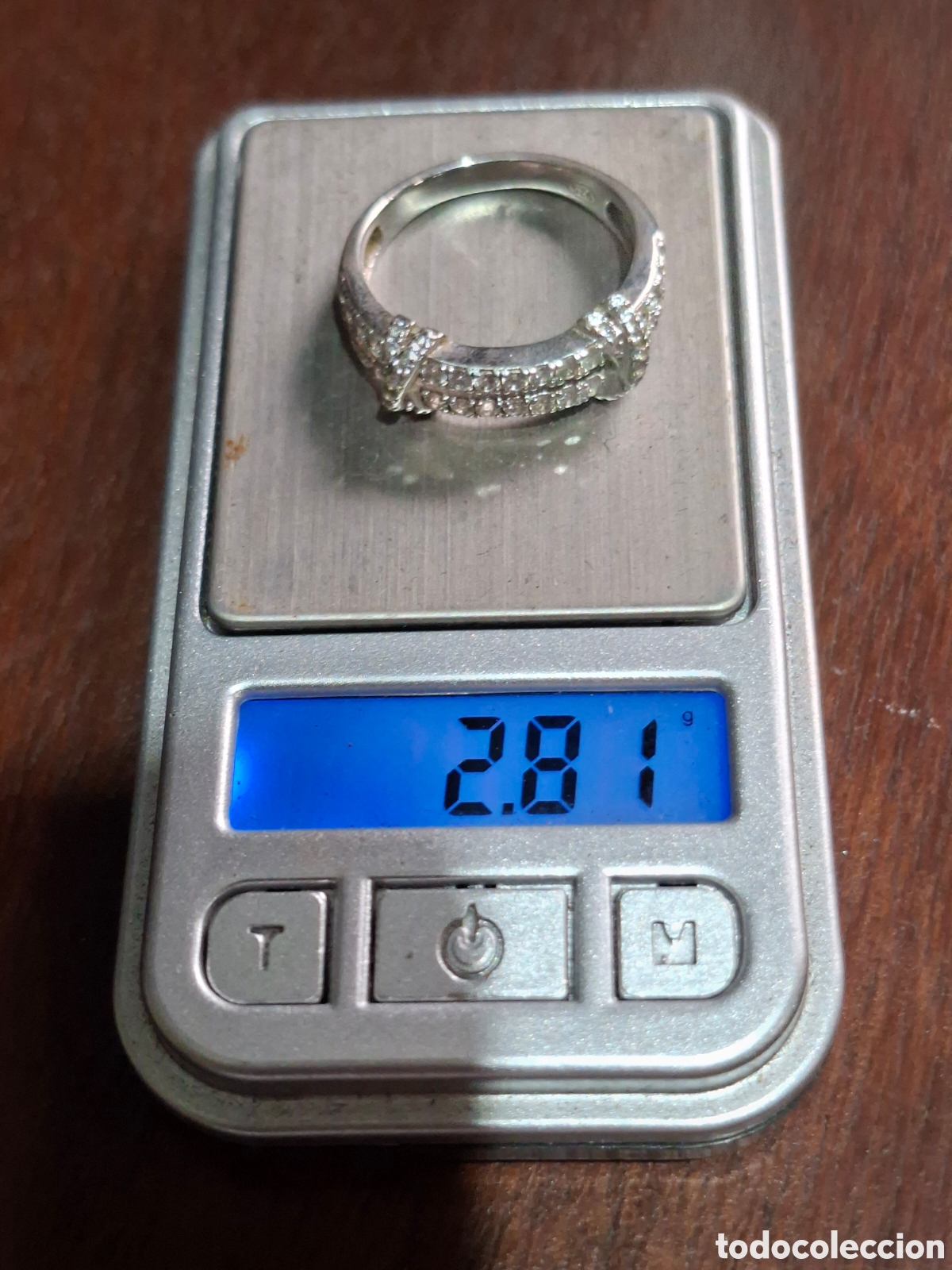 Joyeria: Anillo de plata de ley contrastada - Foto 2