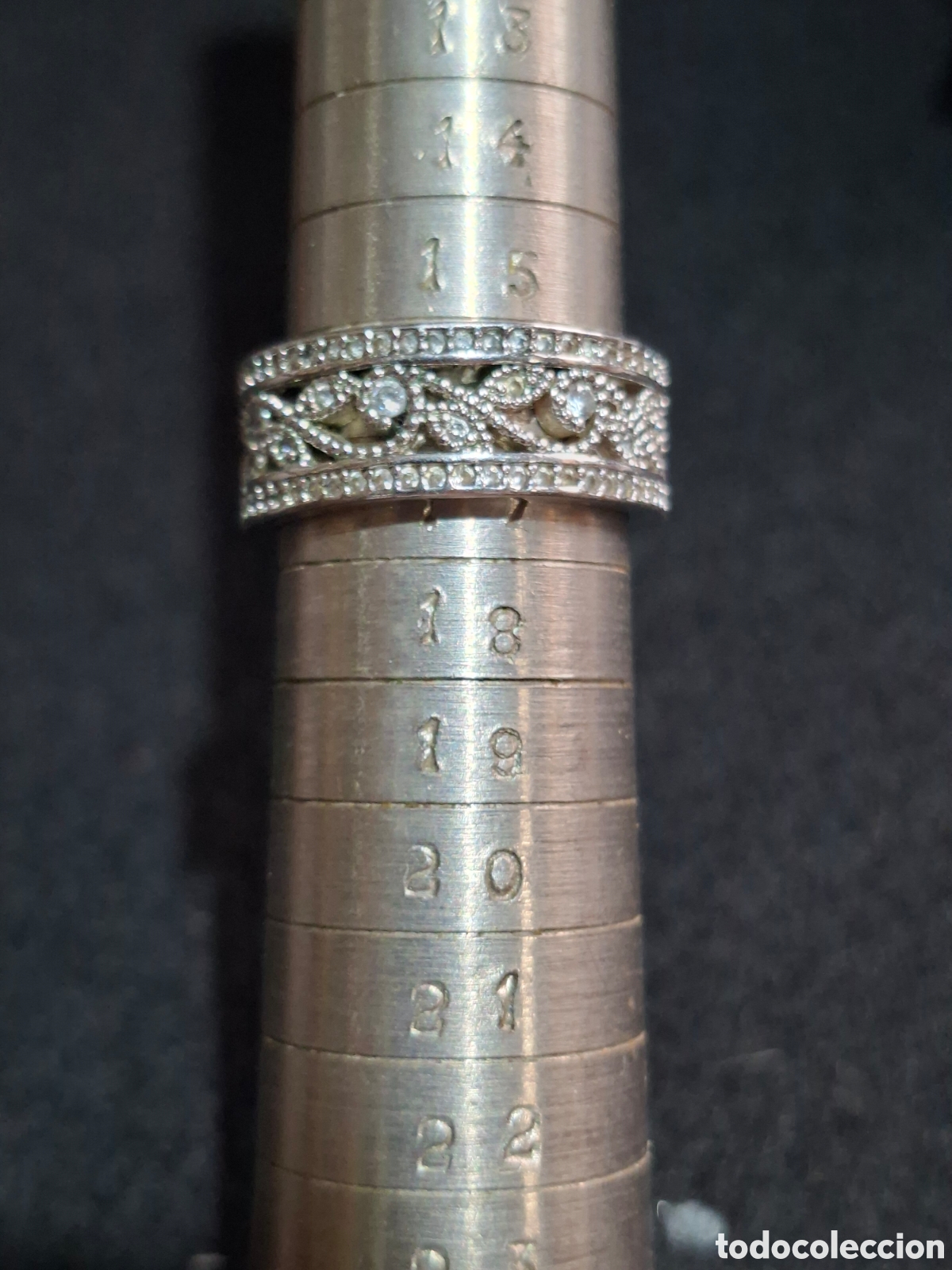 Joyeria: Anillo de plata de ley contrastada - Foto 3