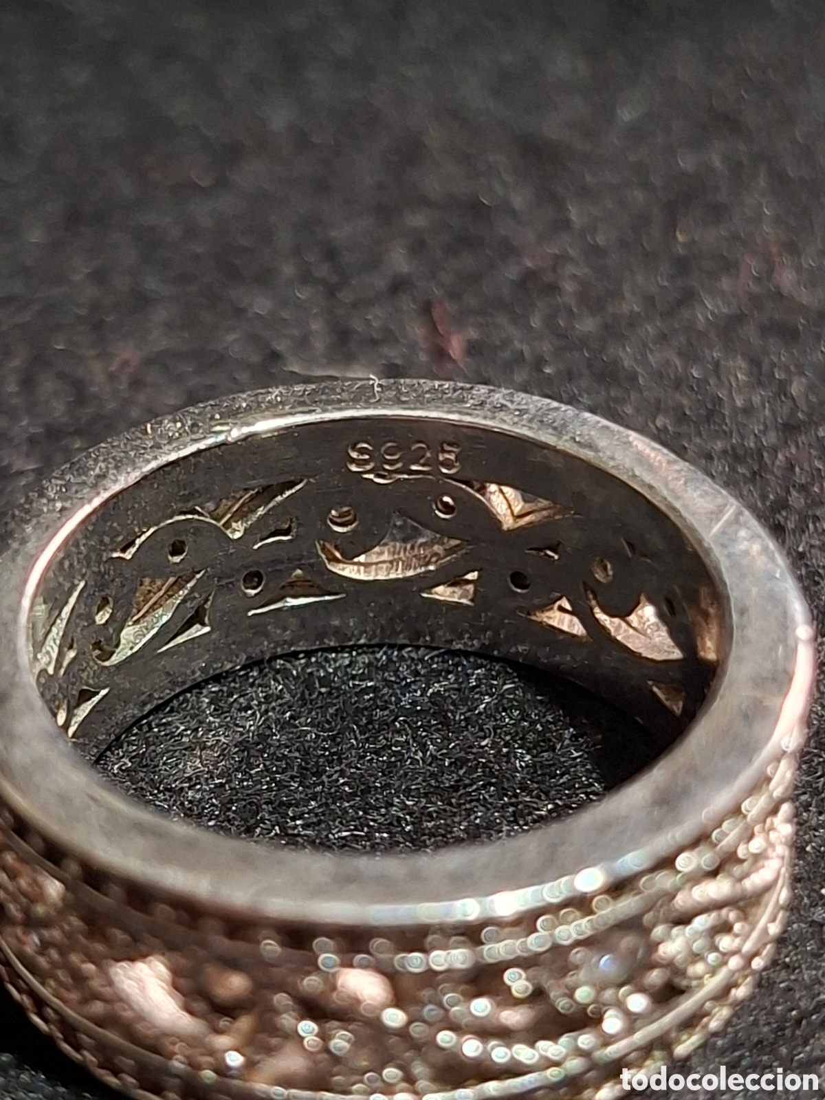 Joyeria: Anillo de plata de ley contrastada - Foto 4