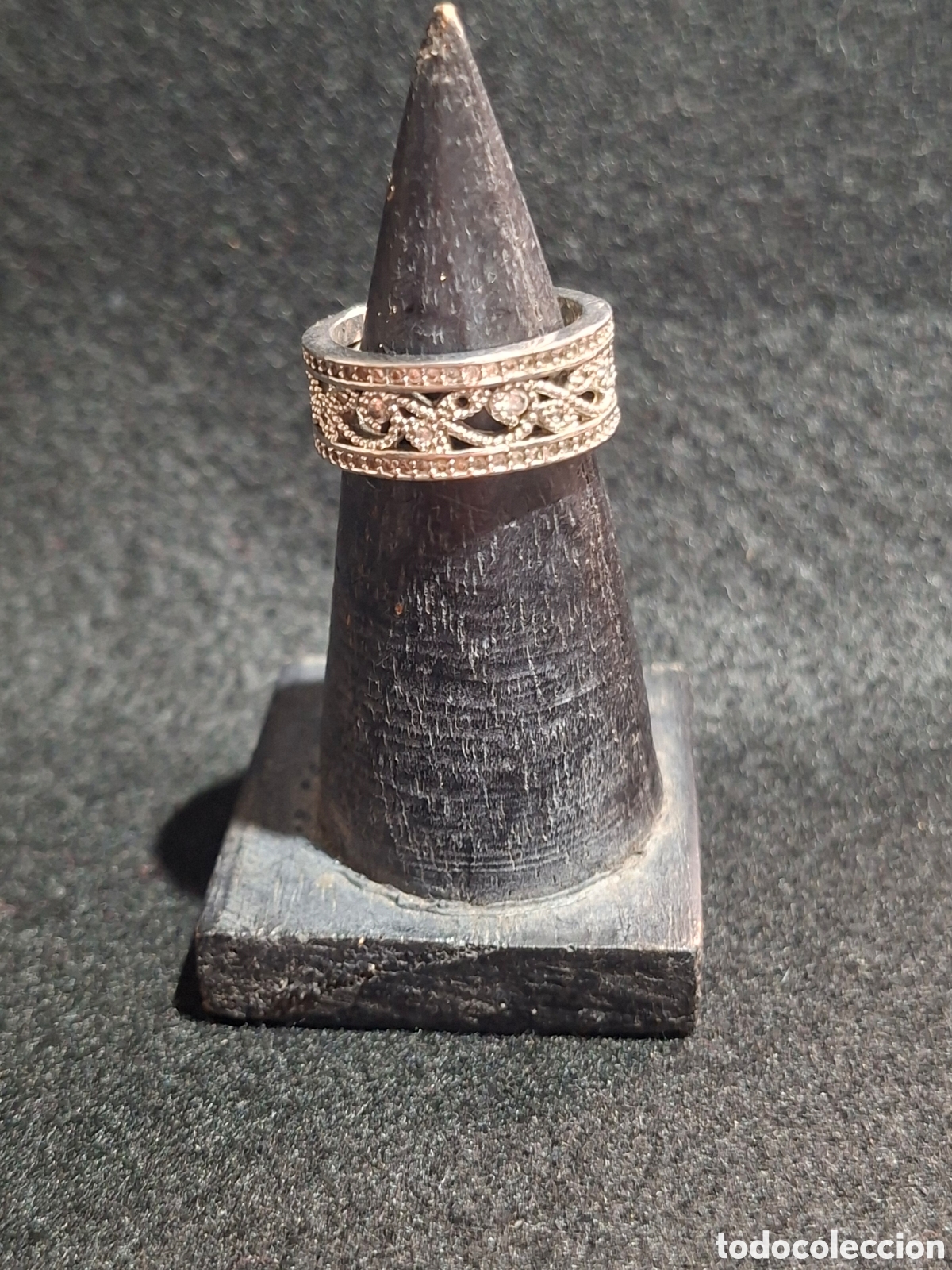 Joyeria: Anillo de plata de ley contrastada - Foto 1