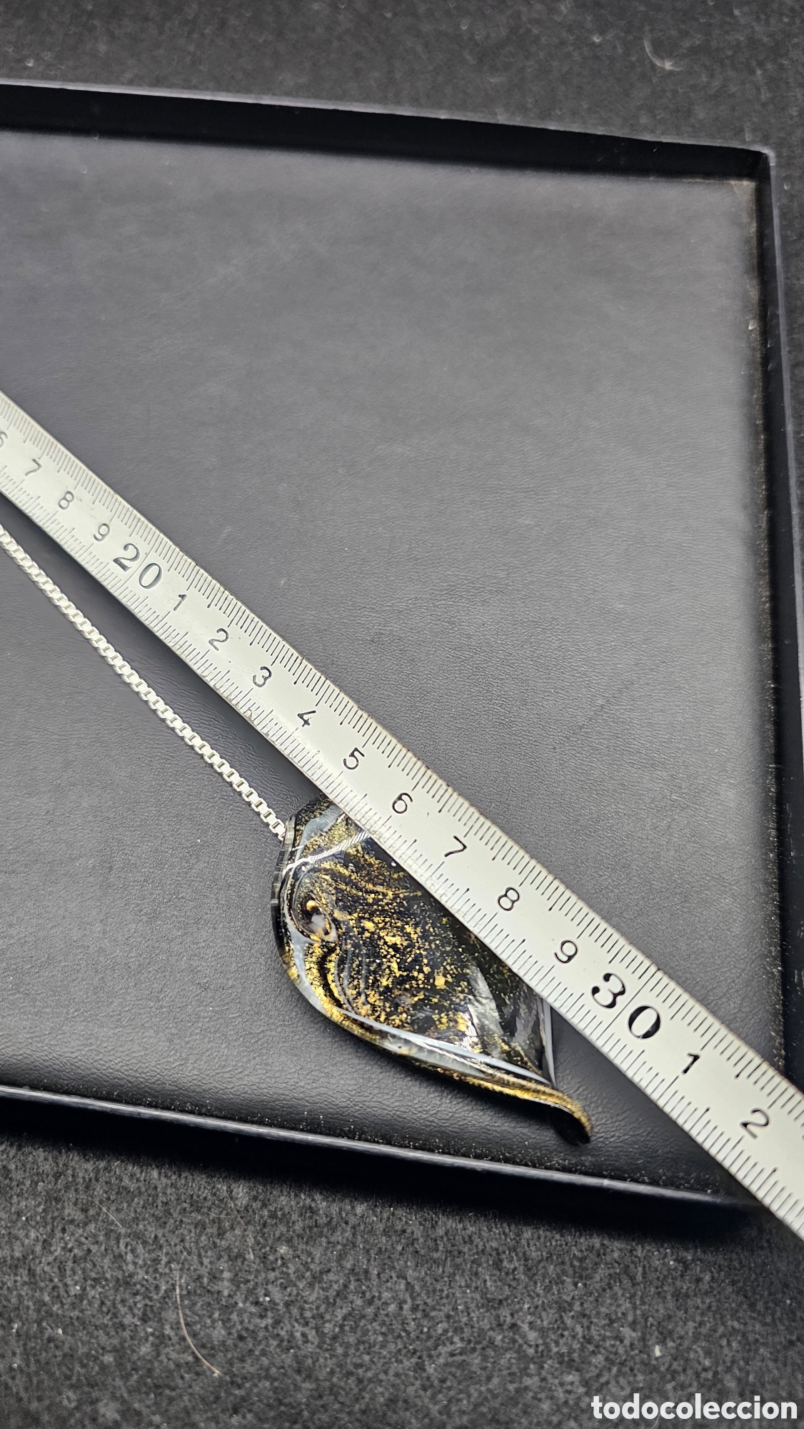 Joyeria: Collar de plata de ley y cristal de murano - Foto 4
