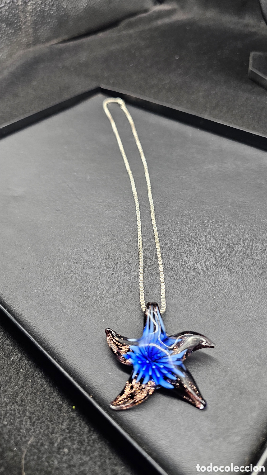 Joyeria: Collar de plata de ley y cristal de murano - Foto 4