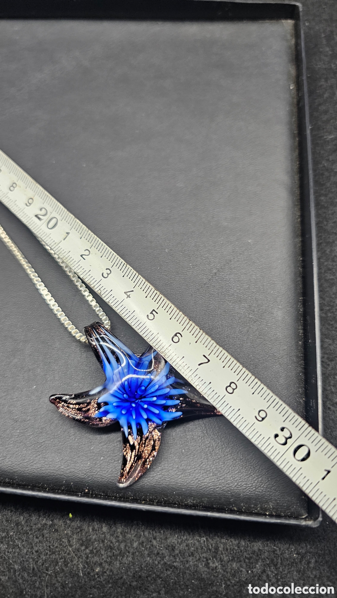 Joyeria: Collar de plata de ley y cristal de murano - Foto 5