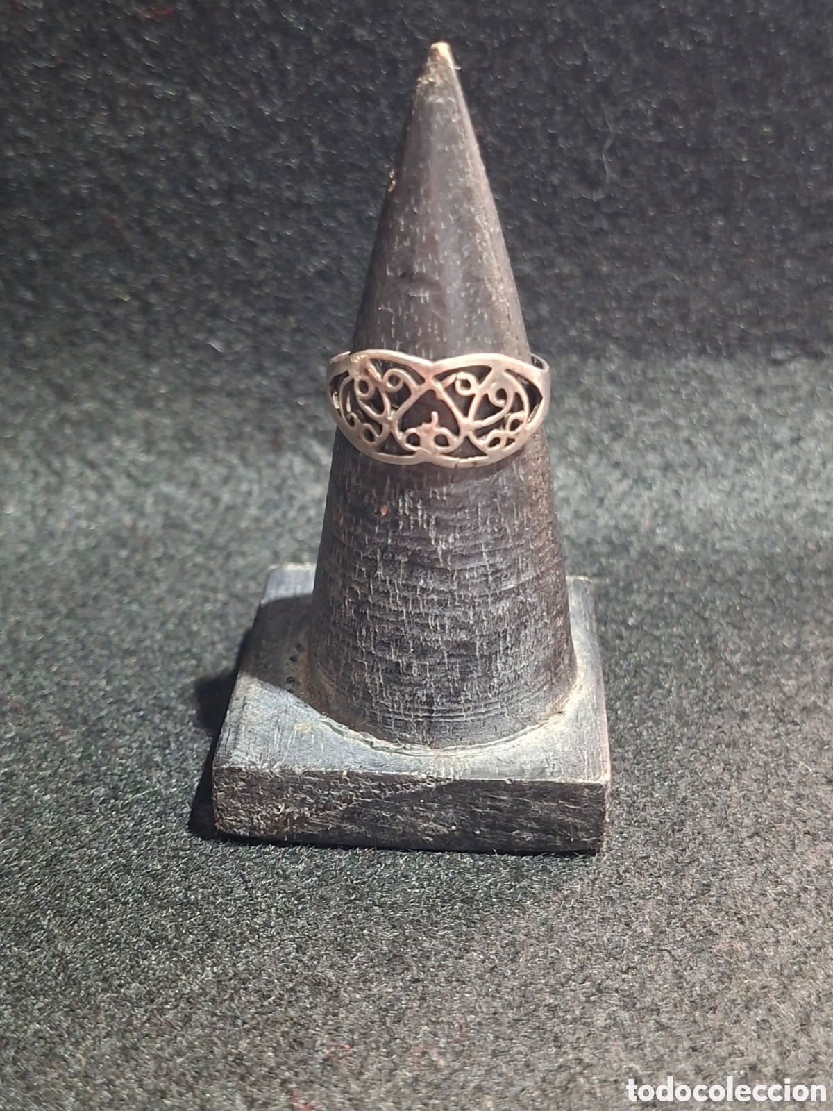 Joyeria: Anillo de plata de ley contrastada - Foto 1