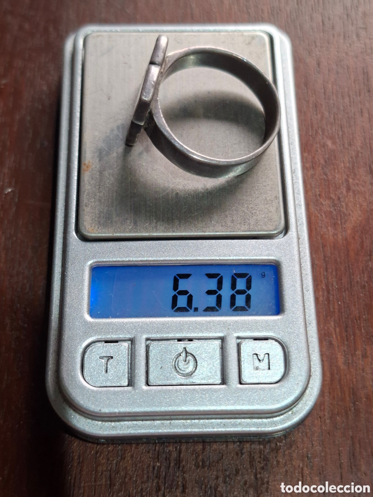 Joyeria: Anillo de plata de ley contrastada - Foto 2