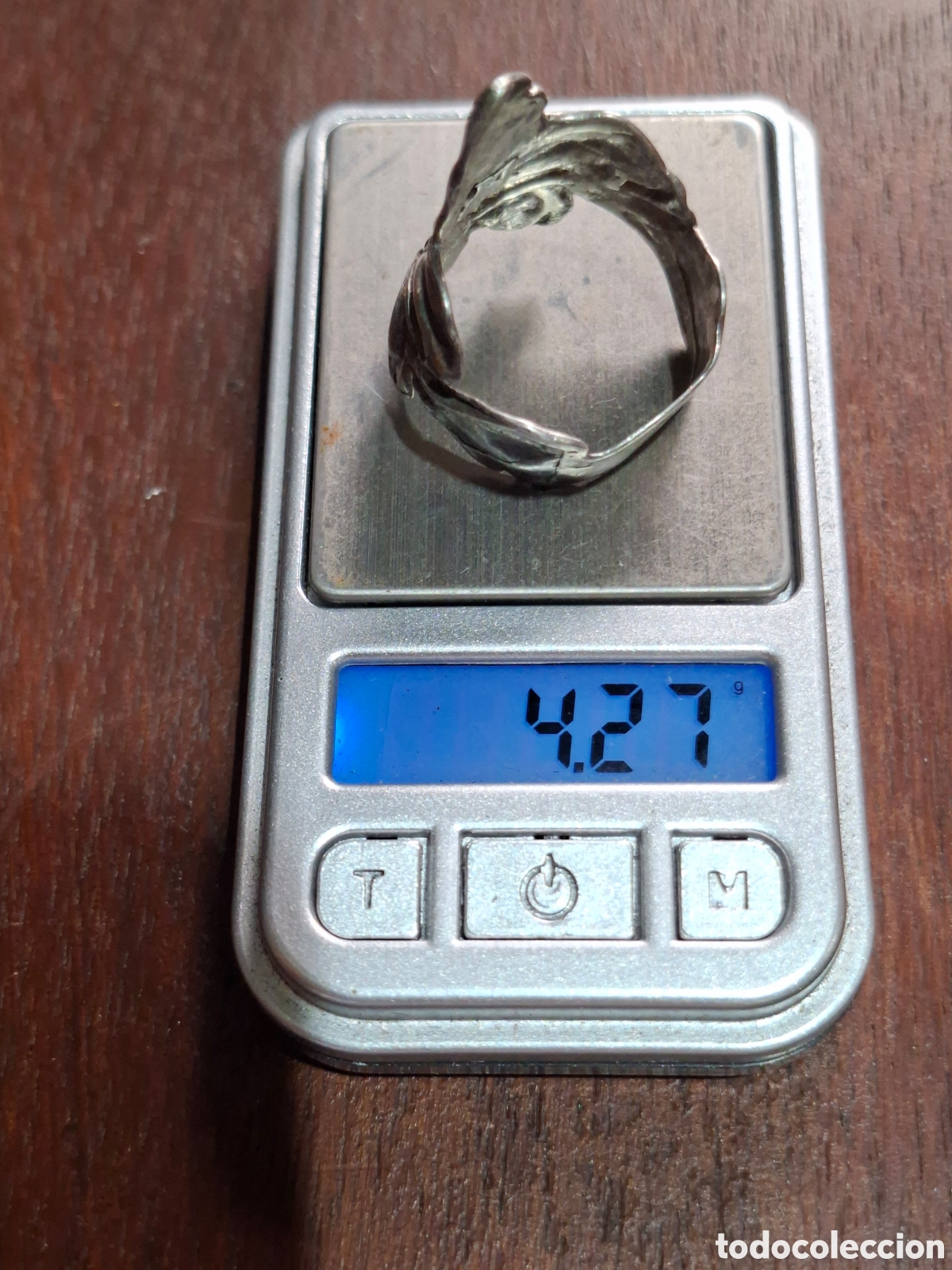 Joyeria: Anillo de plata de ley contrastada - Foto 2