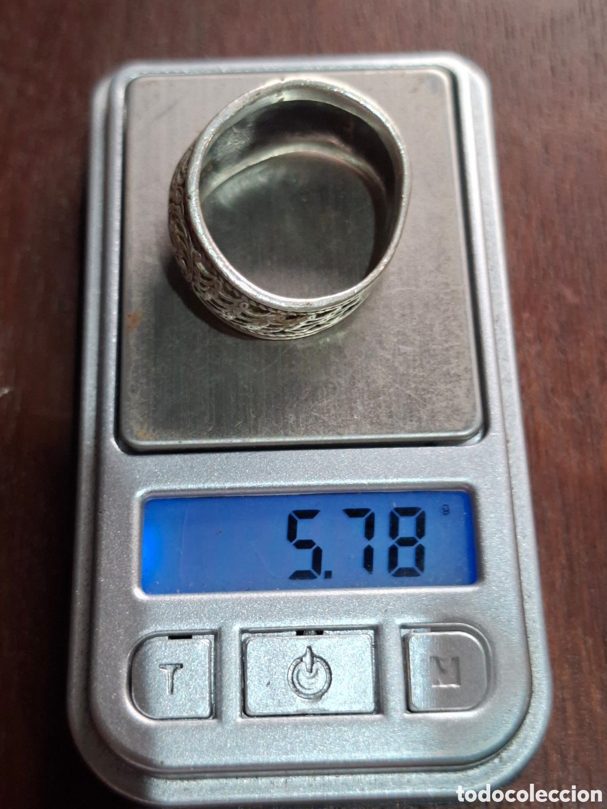 Joyeria: Anillo de plata de ley contrastada - Foto 2