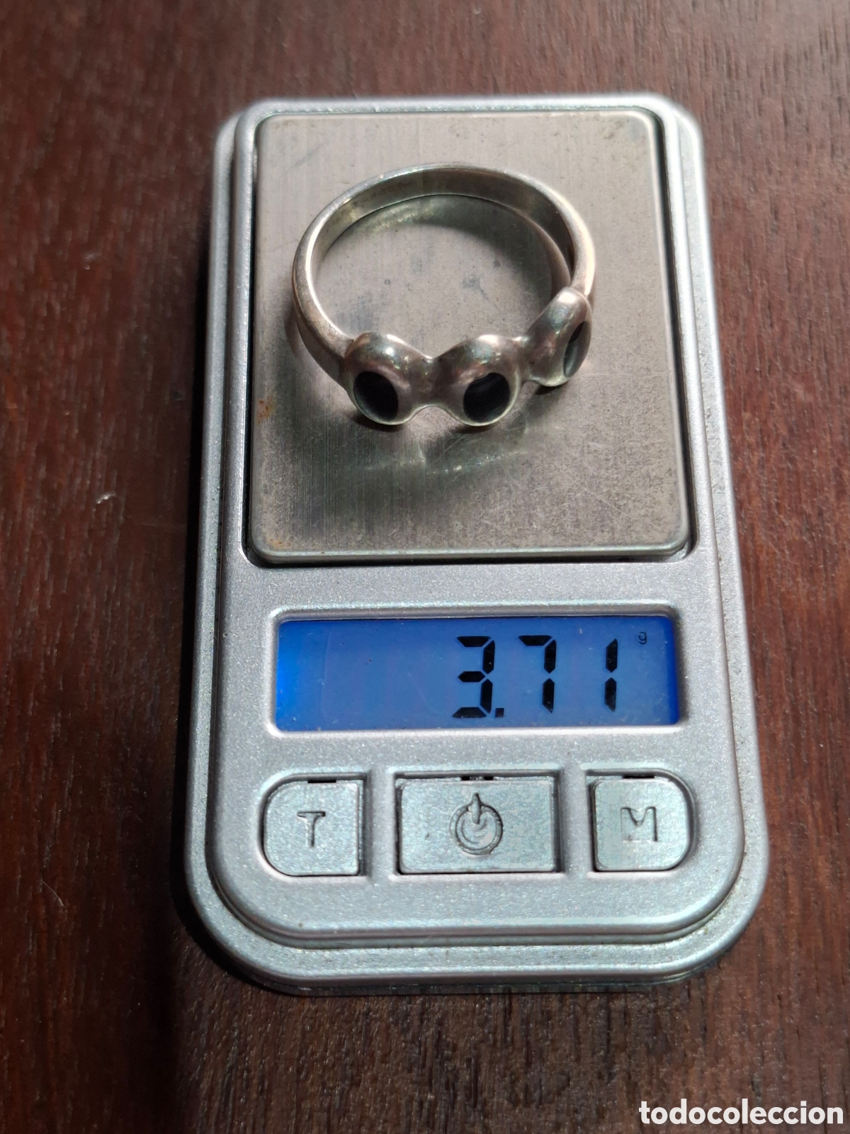 Joyeria: Anillo de plata de ley contrastada - Foto 2