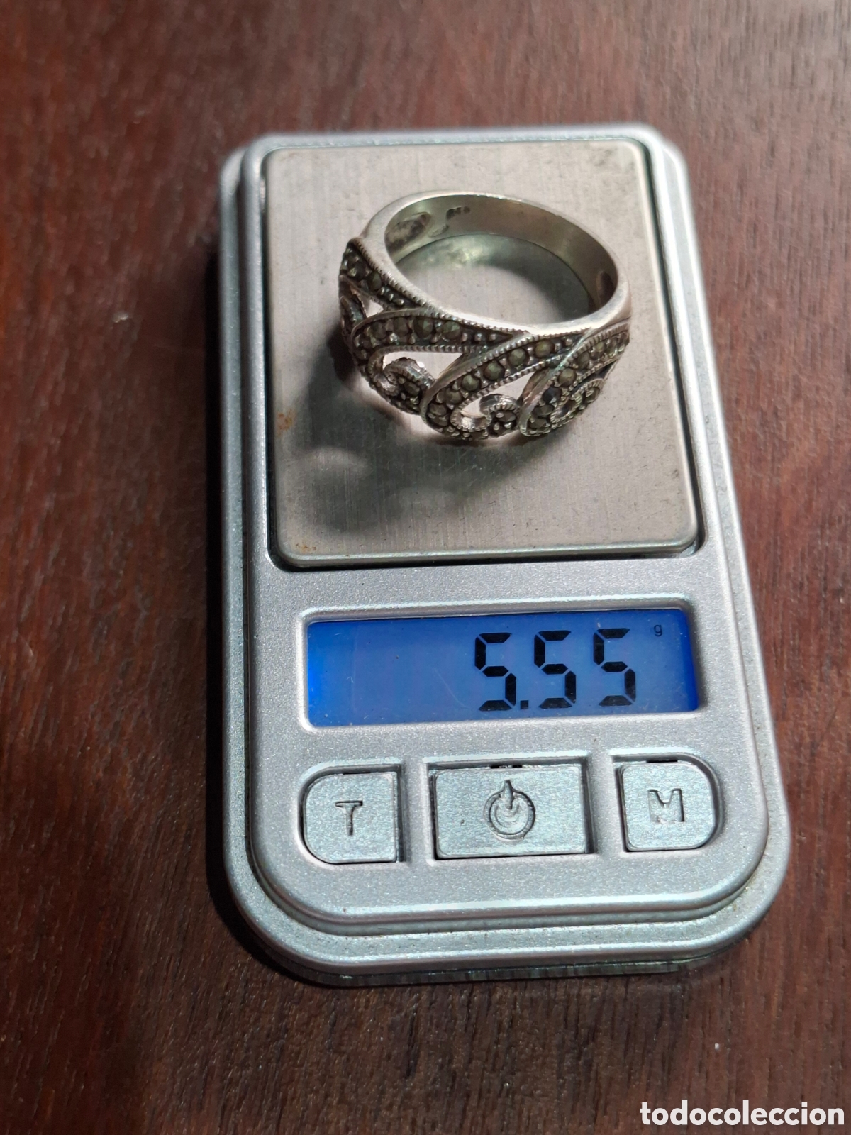 Joyeria: Anillo de plata de ley contrastada - Foto 2