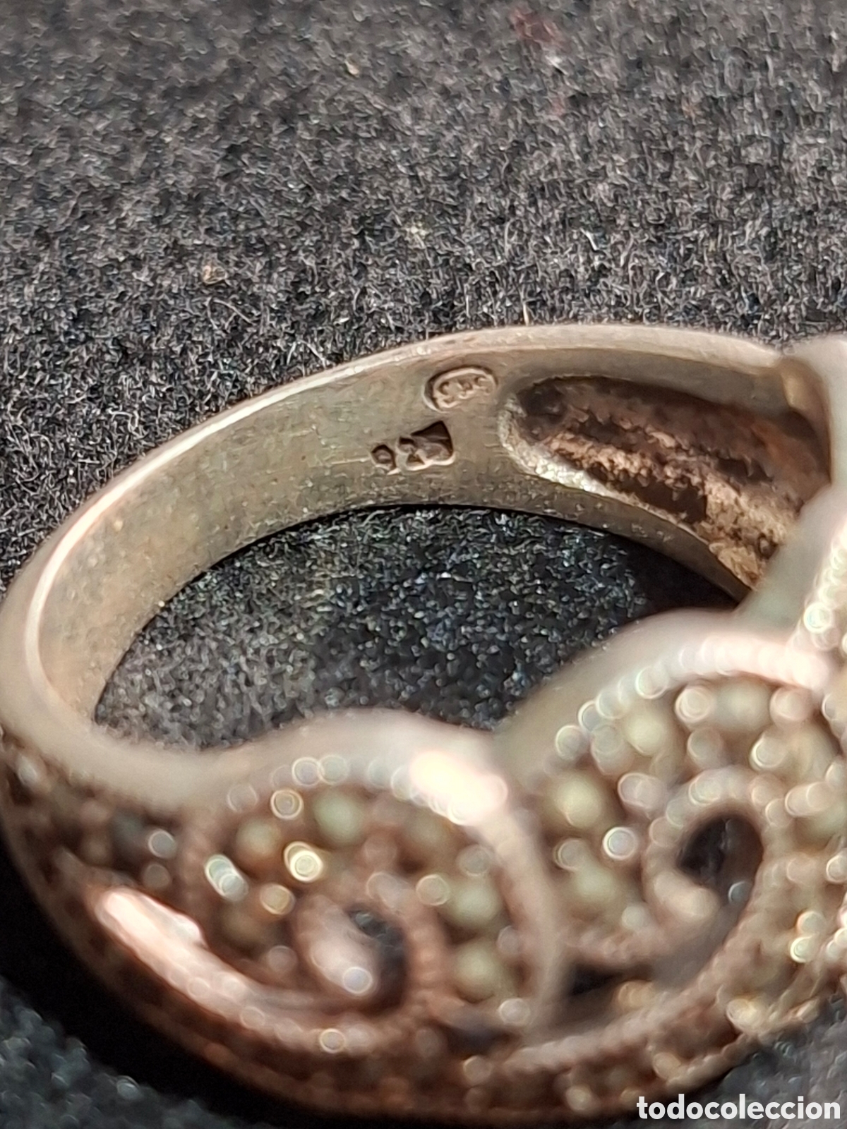 Joyeria: Anillo de plata de ley contrastada - Foto 5