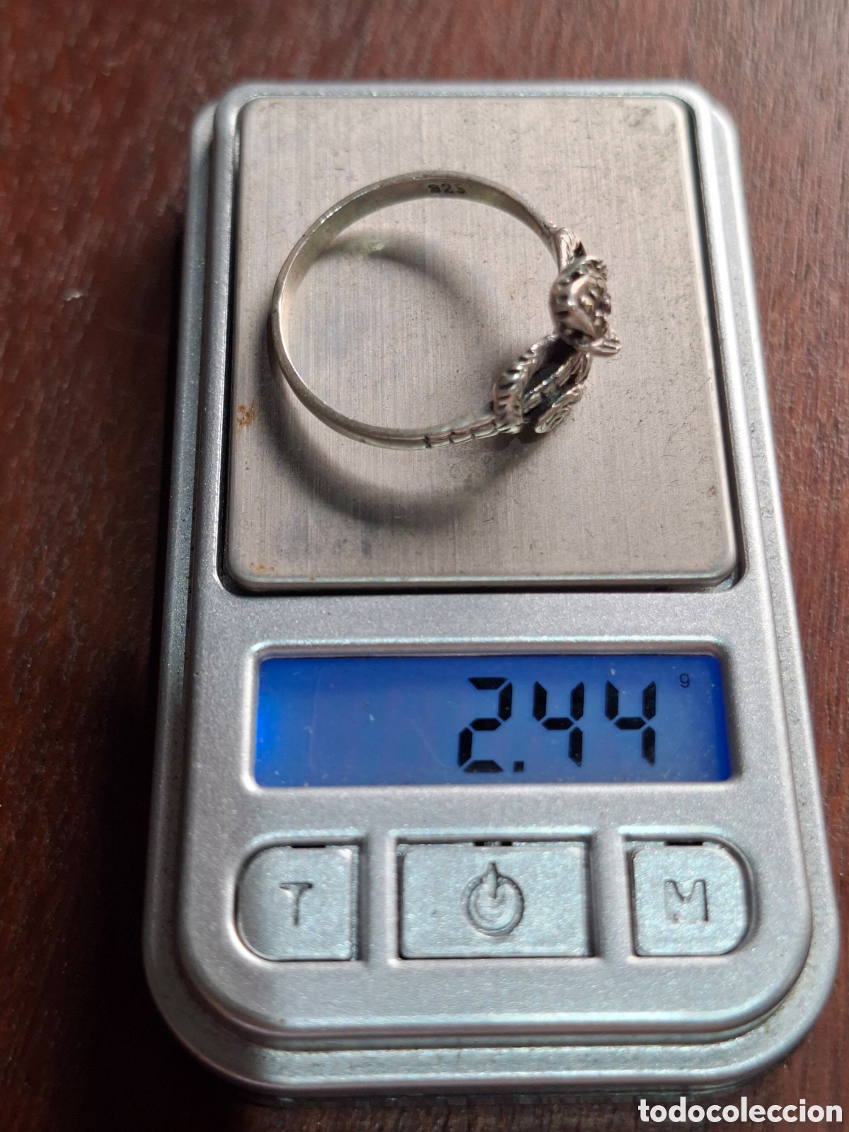 Joyeria: Anillo de plata de ley contrastada - Foto 2