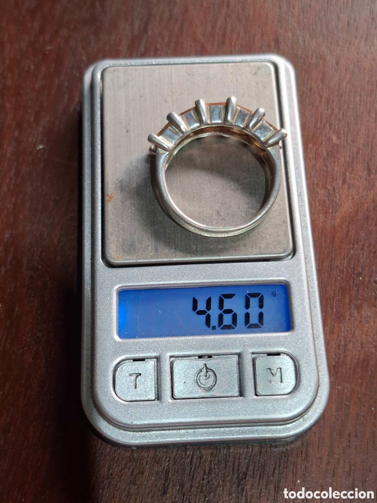 Joyeria: Anillo de plata de ley contrastada - Foto 2