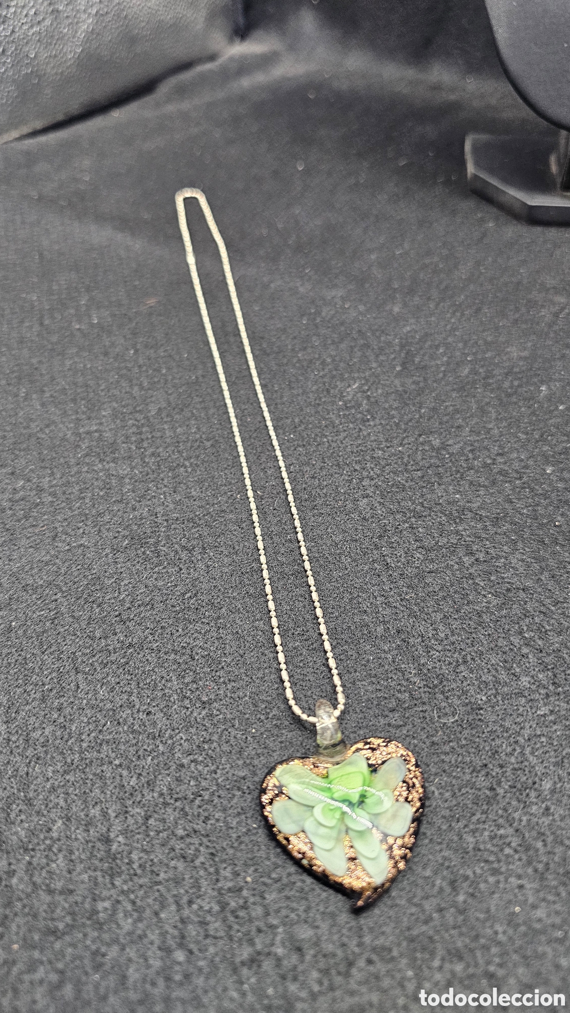 Joyeria: Collar de plata de ley y cristal de murano - Foto 4