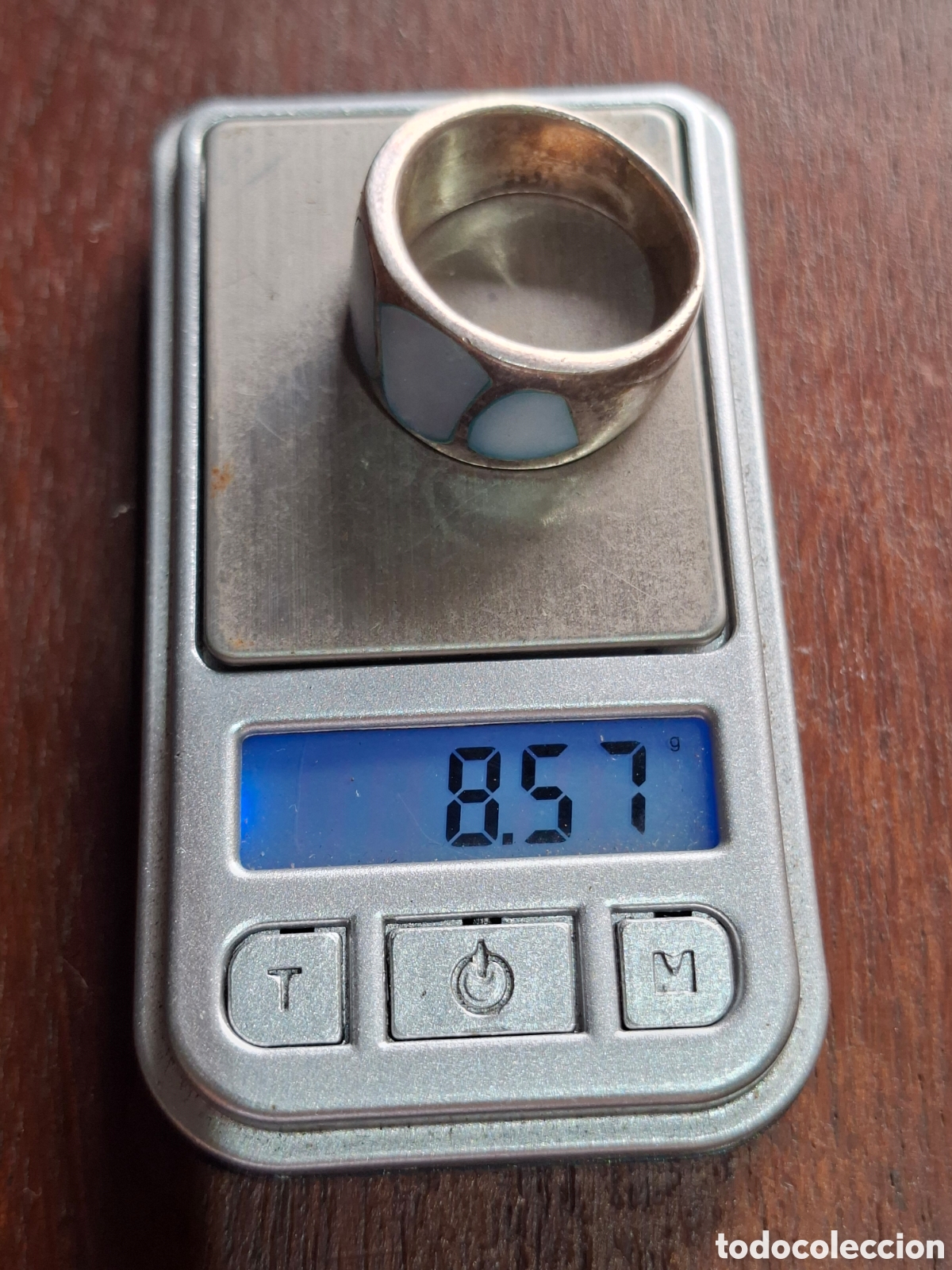 Joyeria: Anillo de plata de ley contrastada - Foto 2