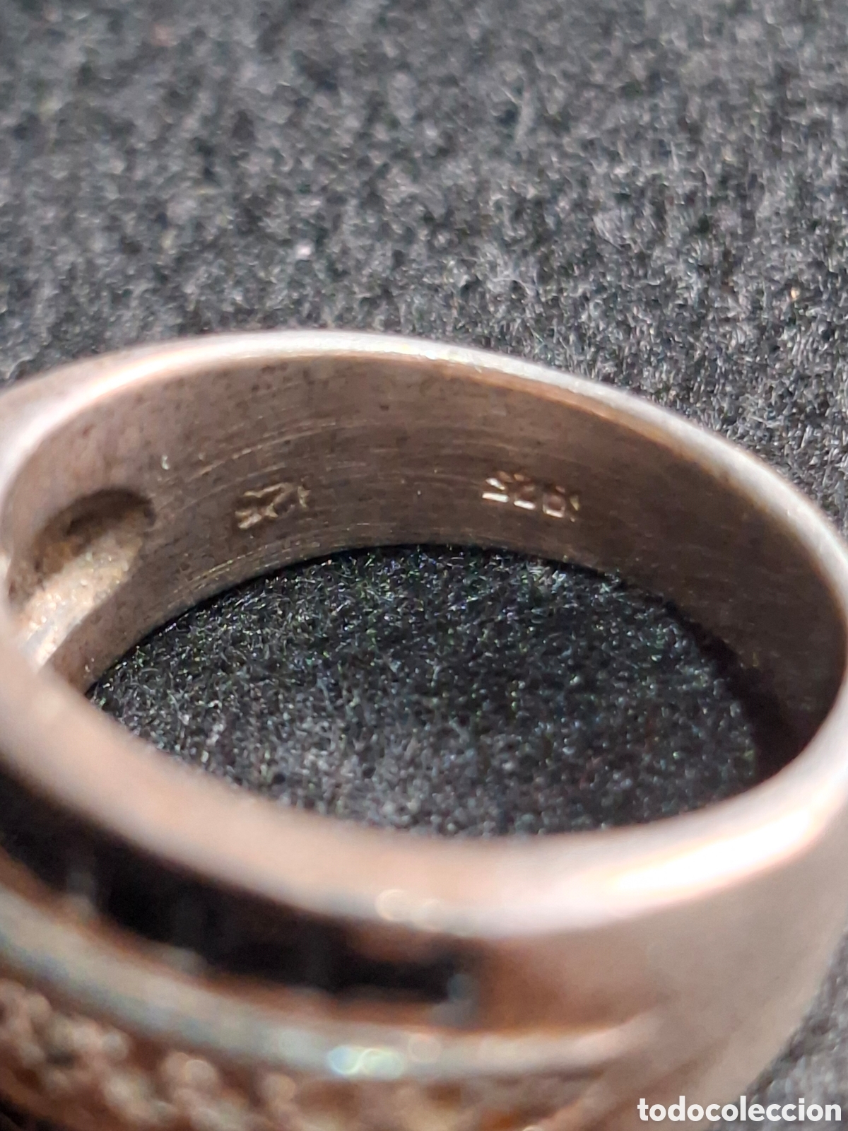 Joyeria: Anillo de plata de ley contrastada - Foto 5