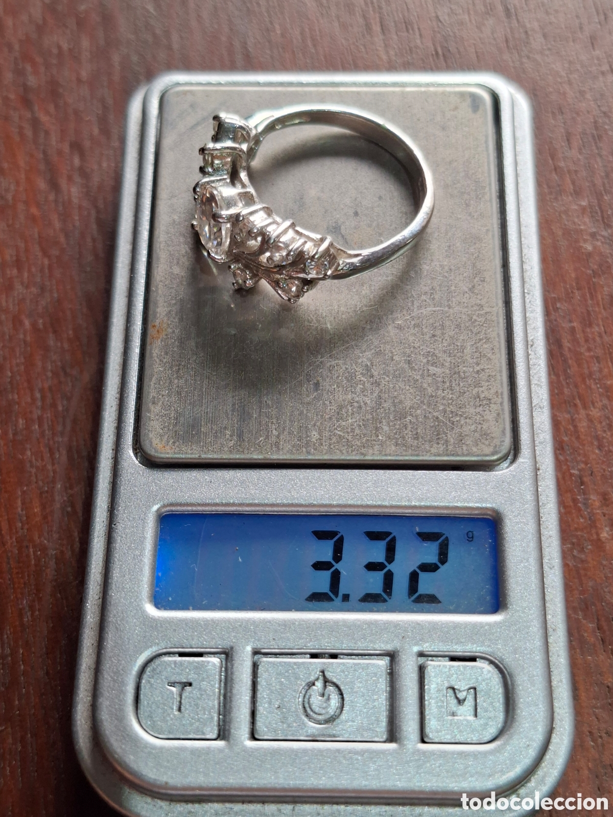 Joyeria: Anillo de plata de ley contrastada - Foto 2