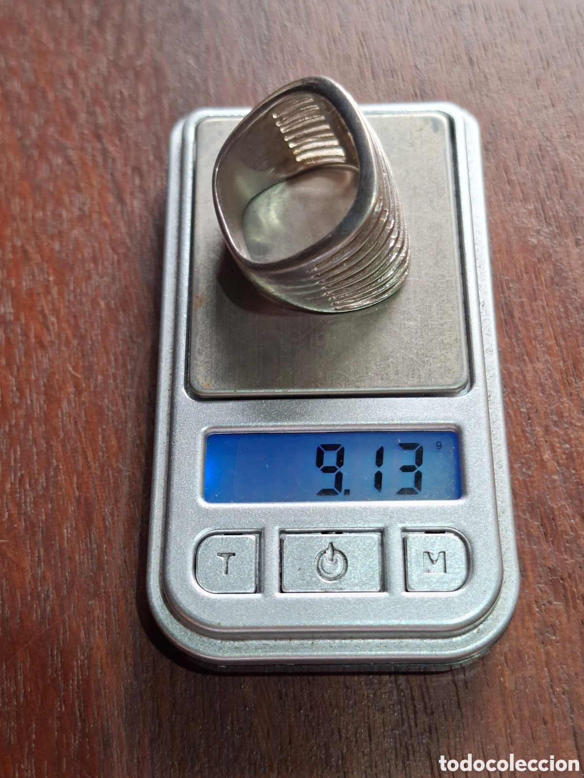Joyeria: Anillo de plata de ley contrastada - Foto 2