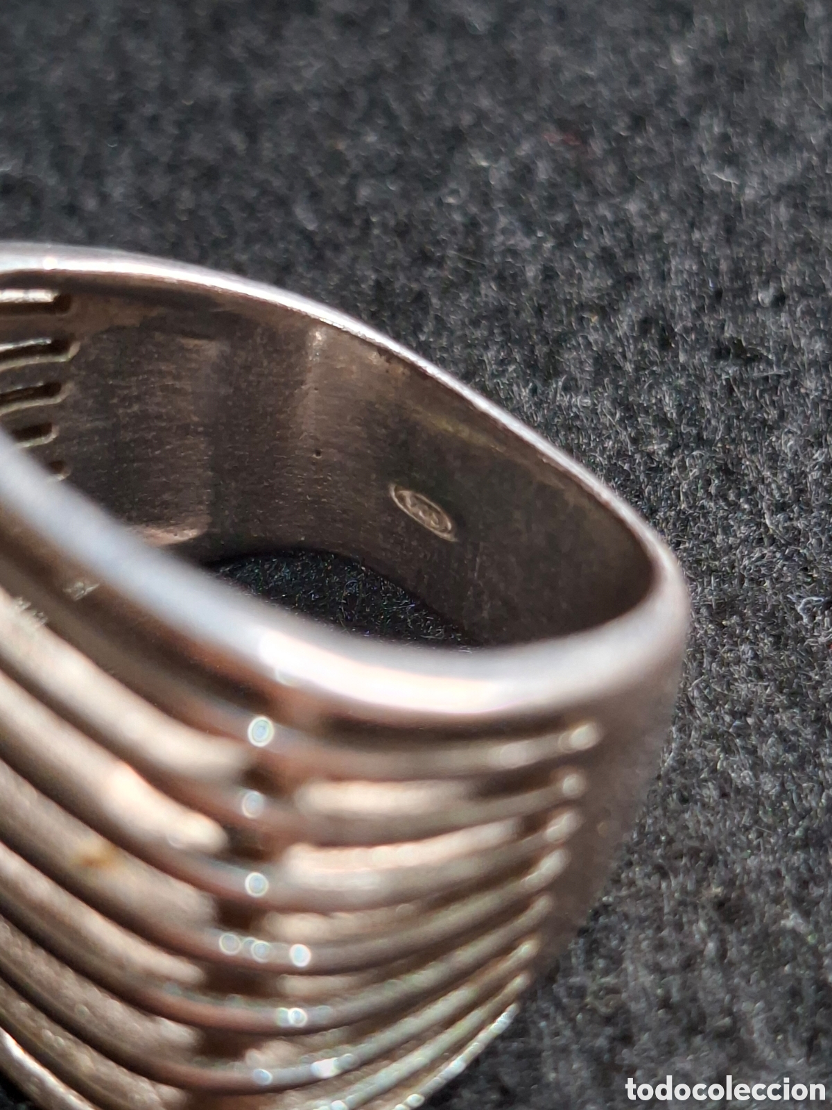 Joyeria: Anillo de plata de ley contrastada - Foto 5