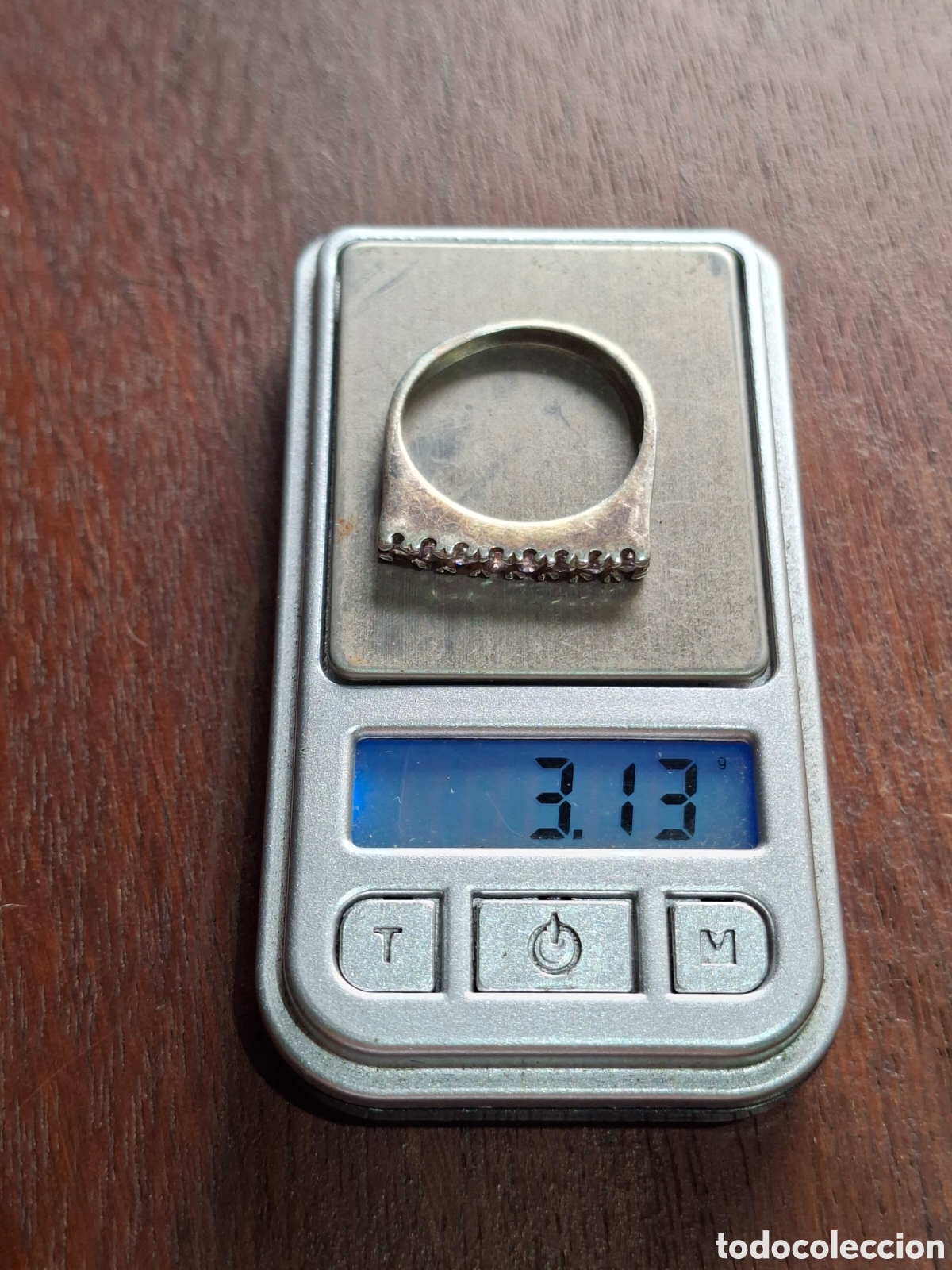 Joyeria: Anillo de plata de ley contrastada - Foto 2