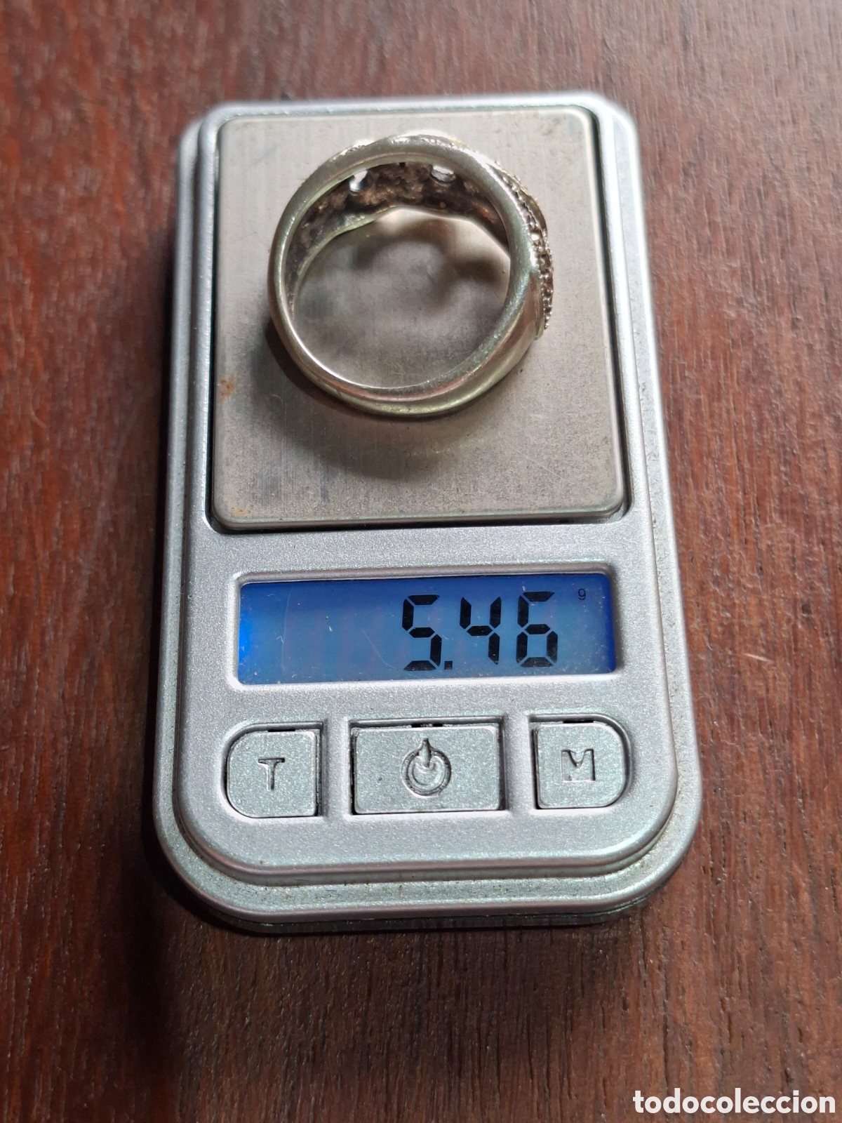 Joyeria: Anillo de plata de ley contrastada - Foto 2