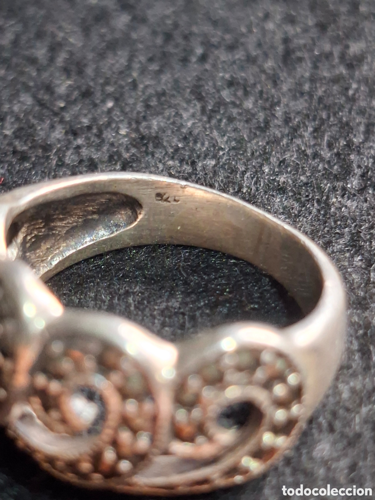 Joyeria: Anillo de plata de ley contrastada - Foto 5
