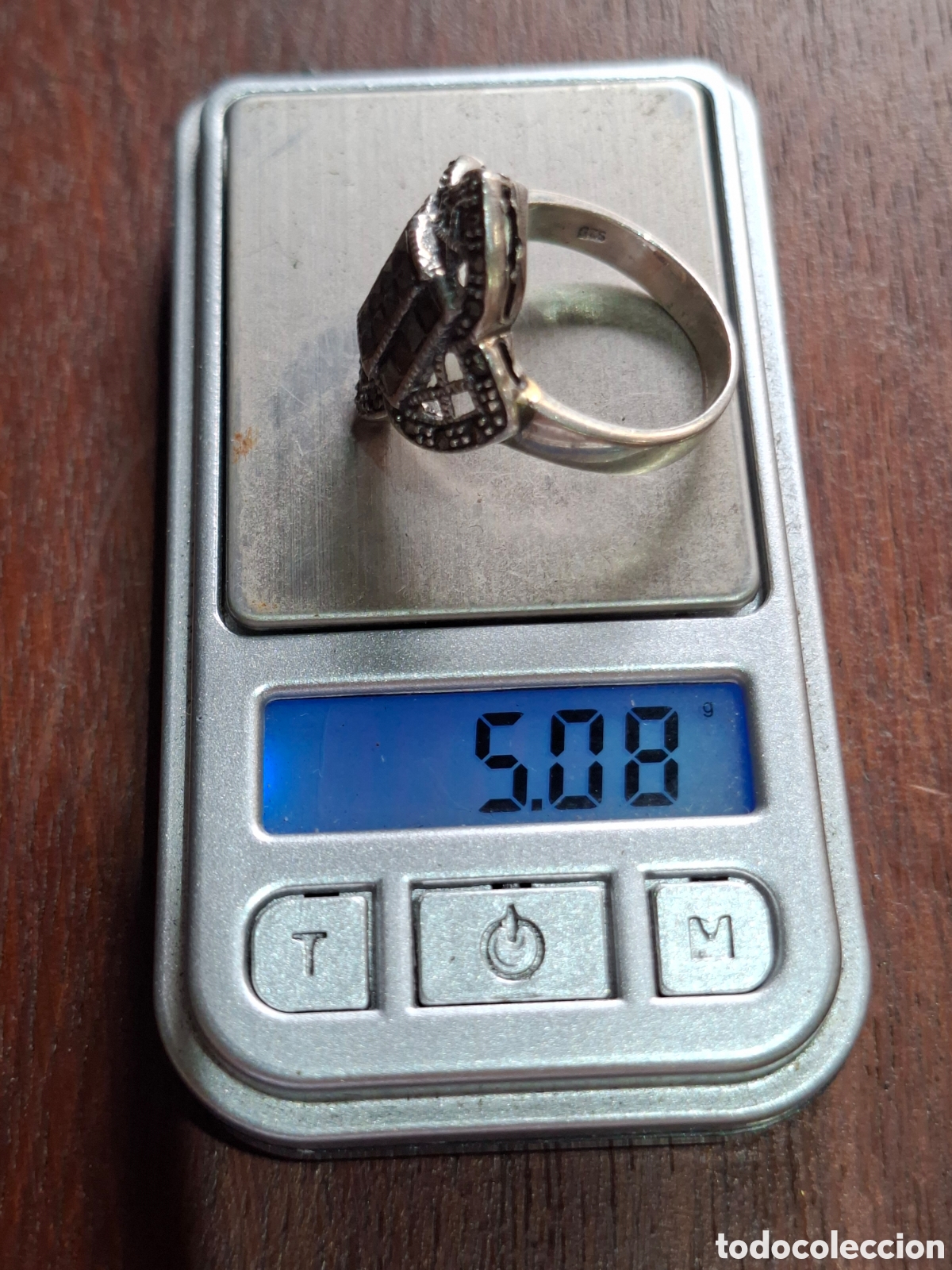 Joyeria: Anillo de plata de ley contrastada - Foto 2
