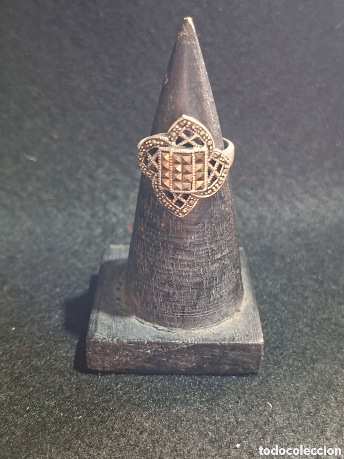 Jewelry: Anillo de plata de ley contrastada