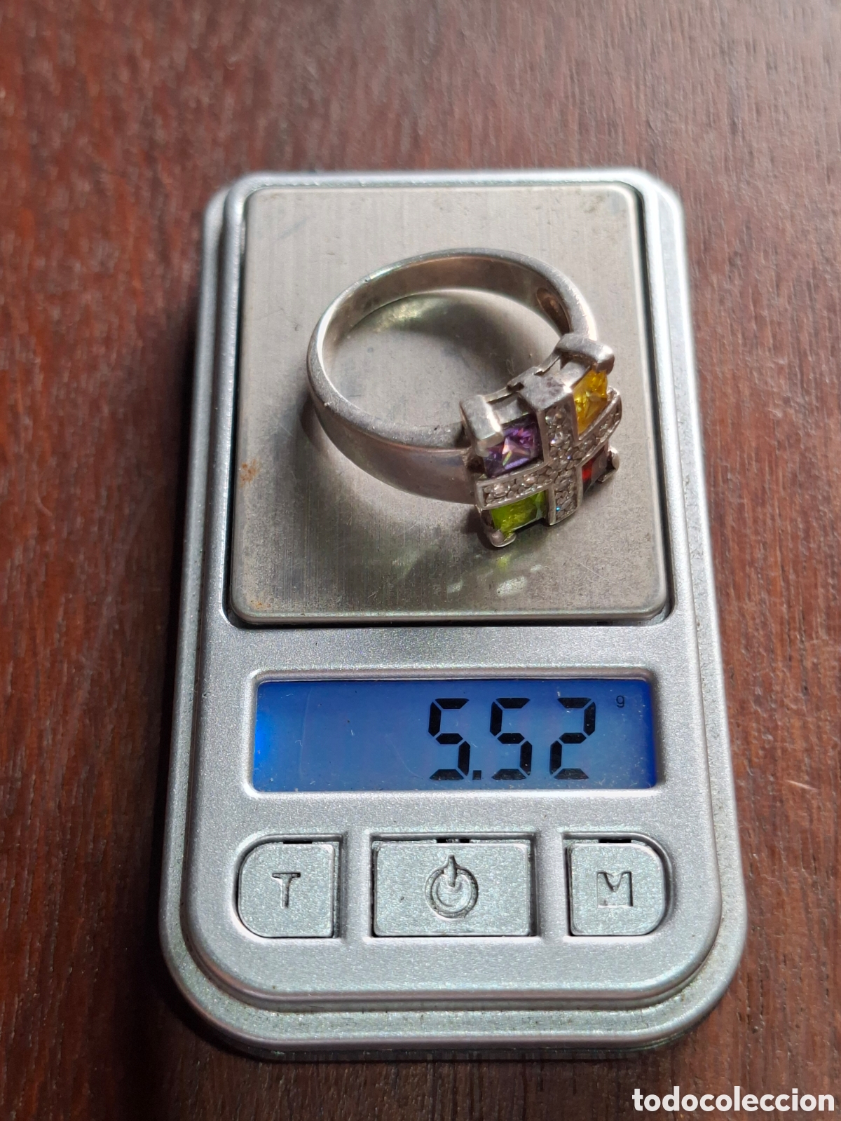 Joyeria: Anillo de plata de ley contrastada - Foto 2