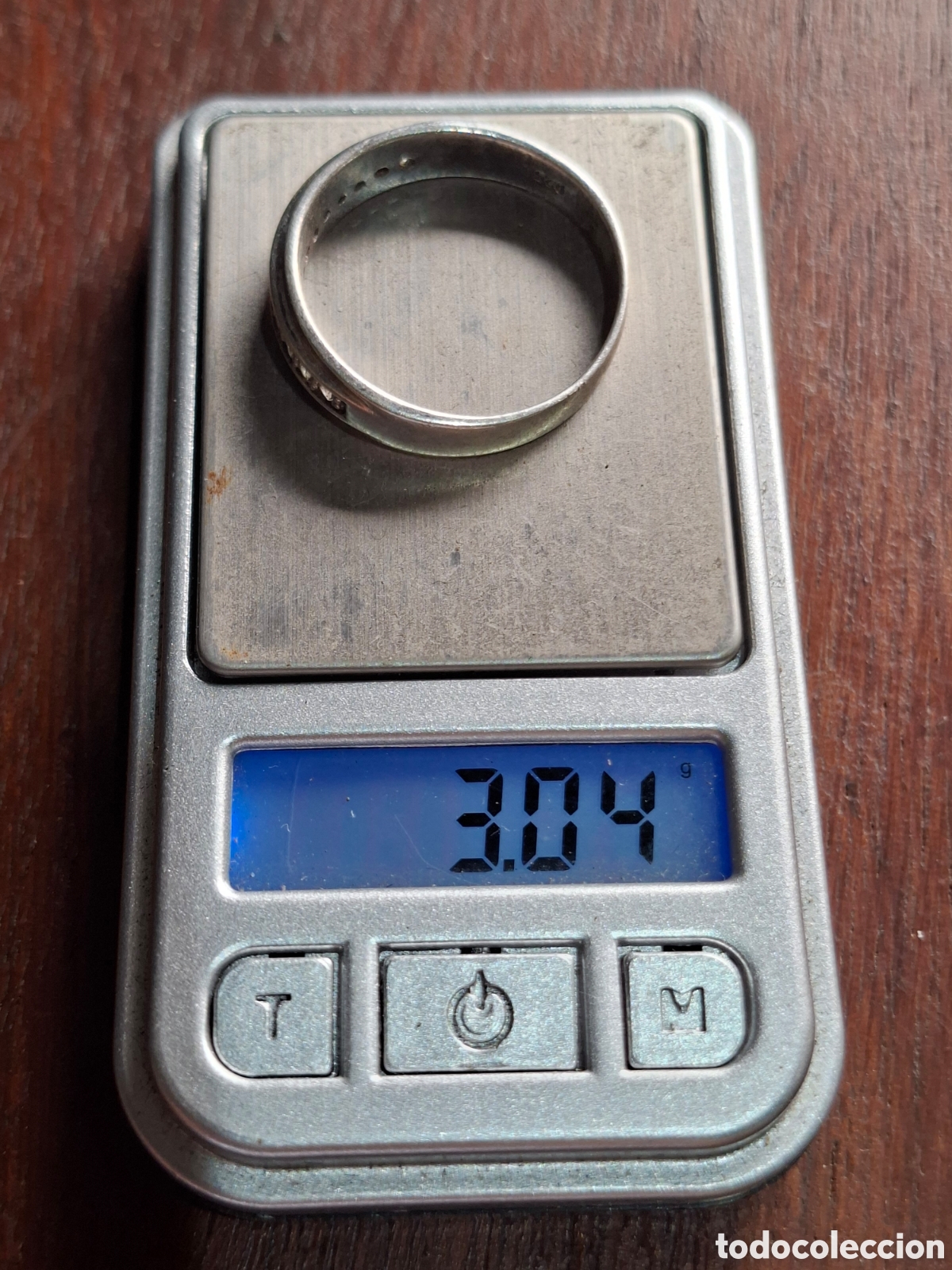 Joyeria: Anillo de plata de ley contrastada - Foto 2