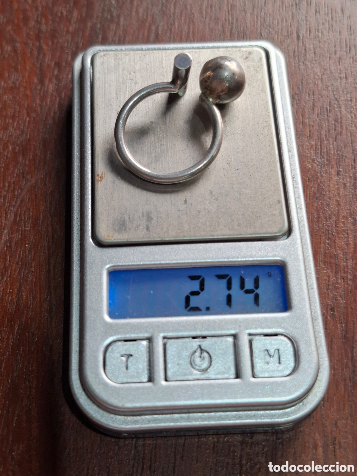 Joyeria: Anillo de plata de ley contrastada - Foto 2