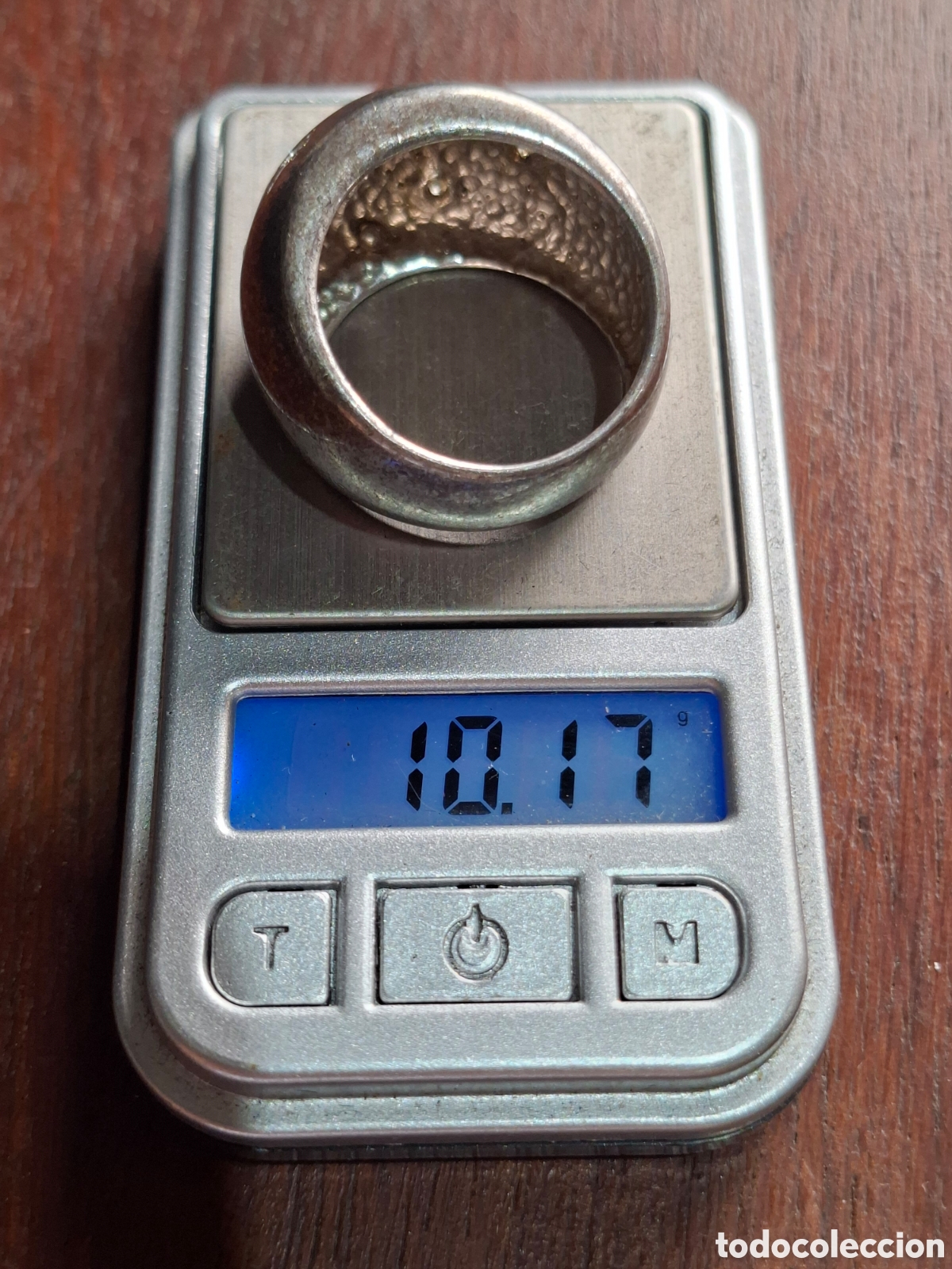Joyeria: Anillo de plata de ley contrastada - Foto 2