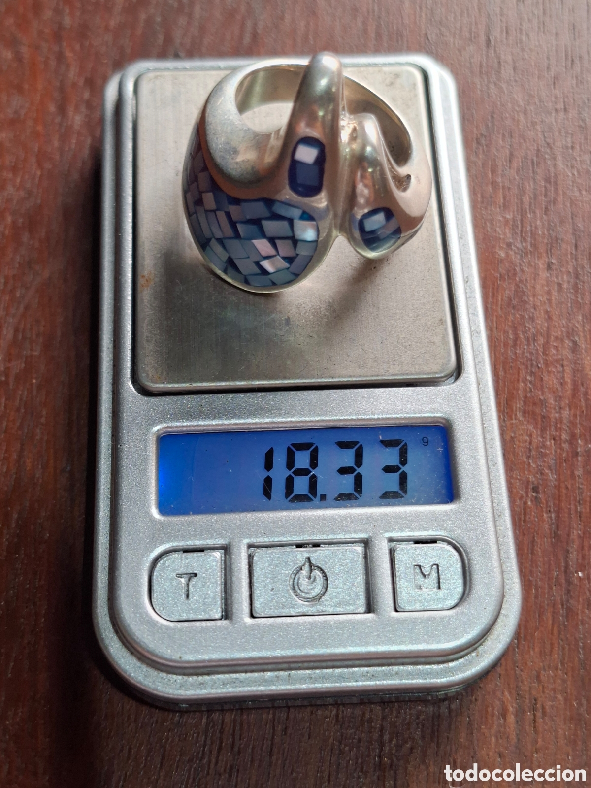 Joyeria: Anillo de plata de ley contrastada - Foto 2
