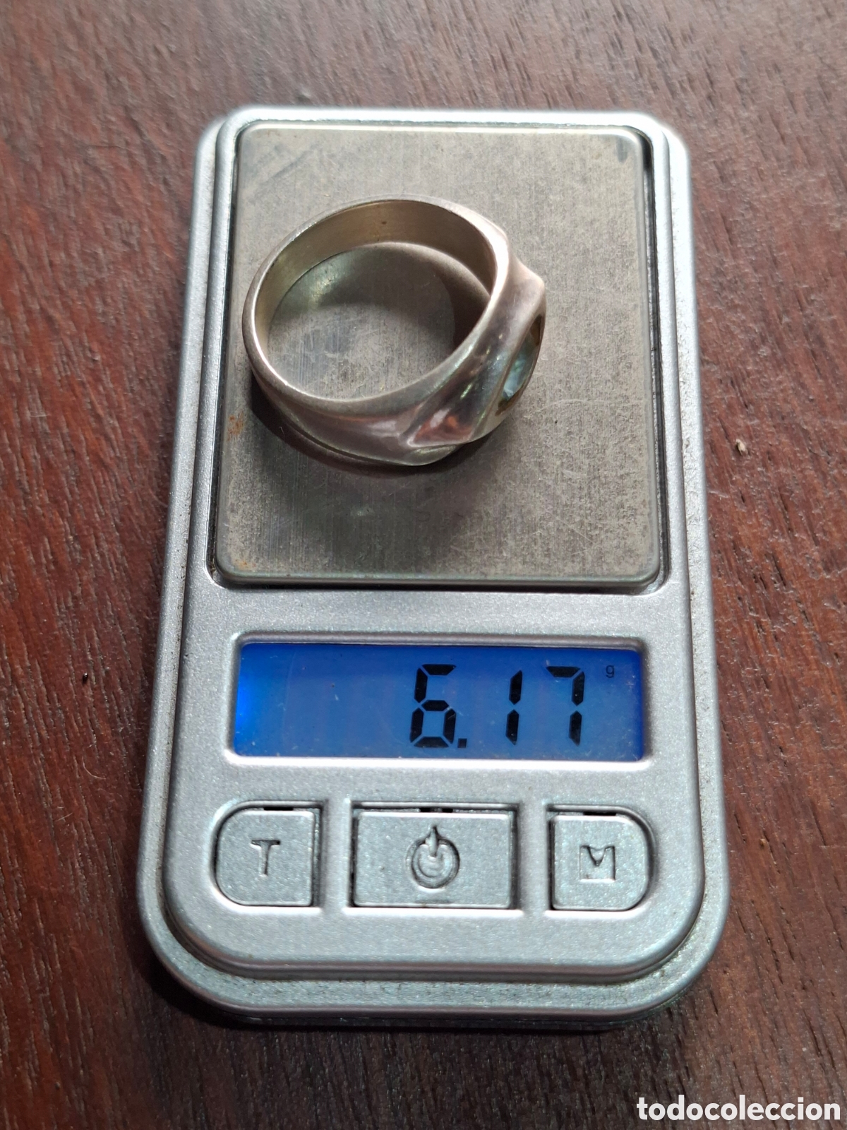 Joyeria: Anillo de plata de ley contrastada - Foto 2