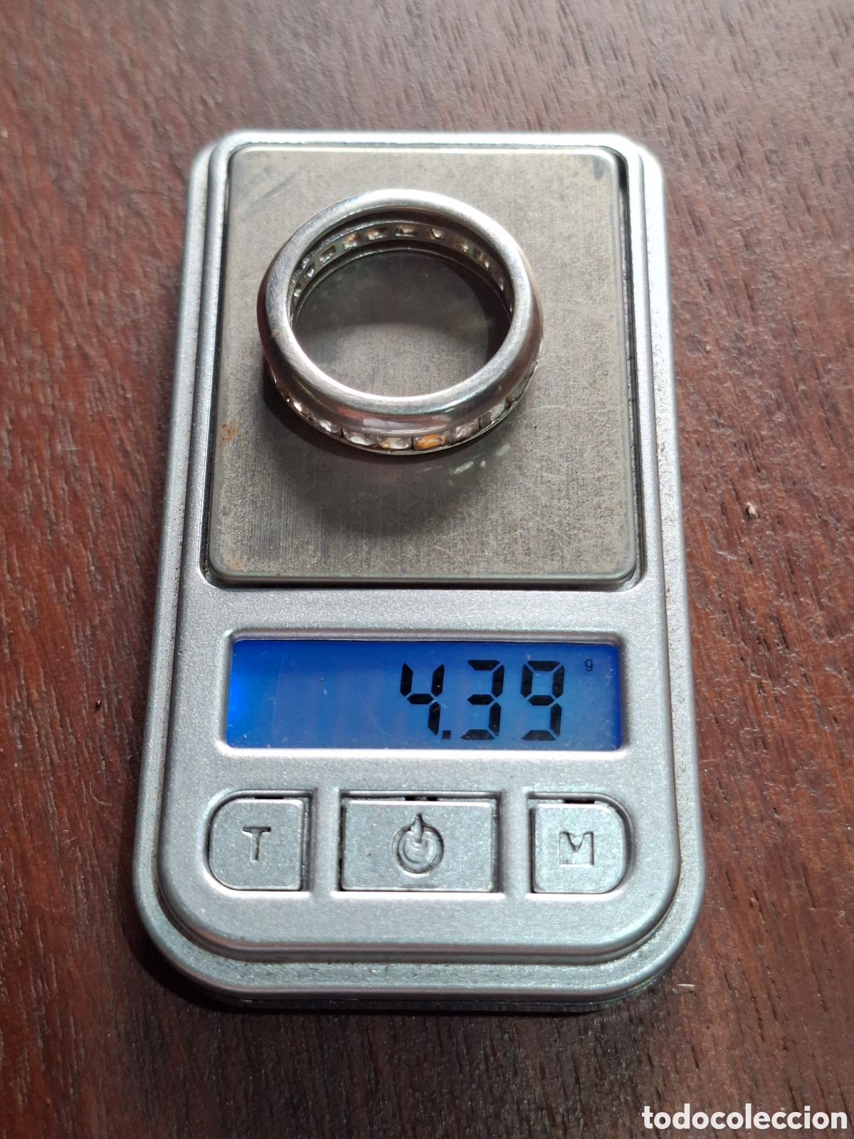 Joyeria: Anillo de plata de ley contrastada - Foto 2