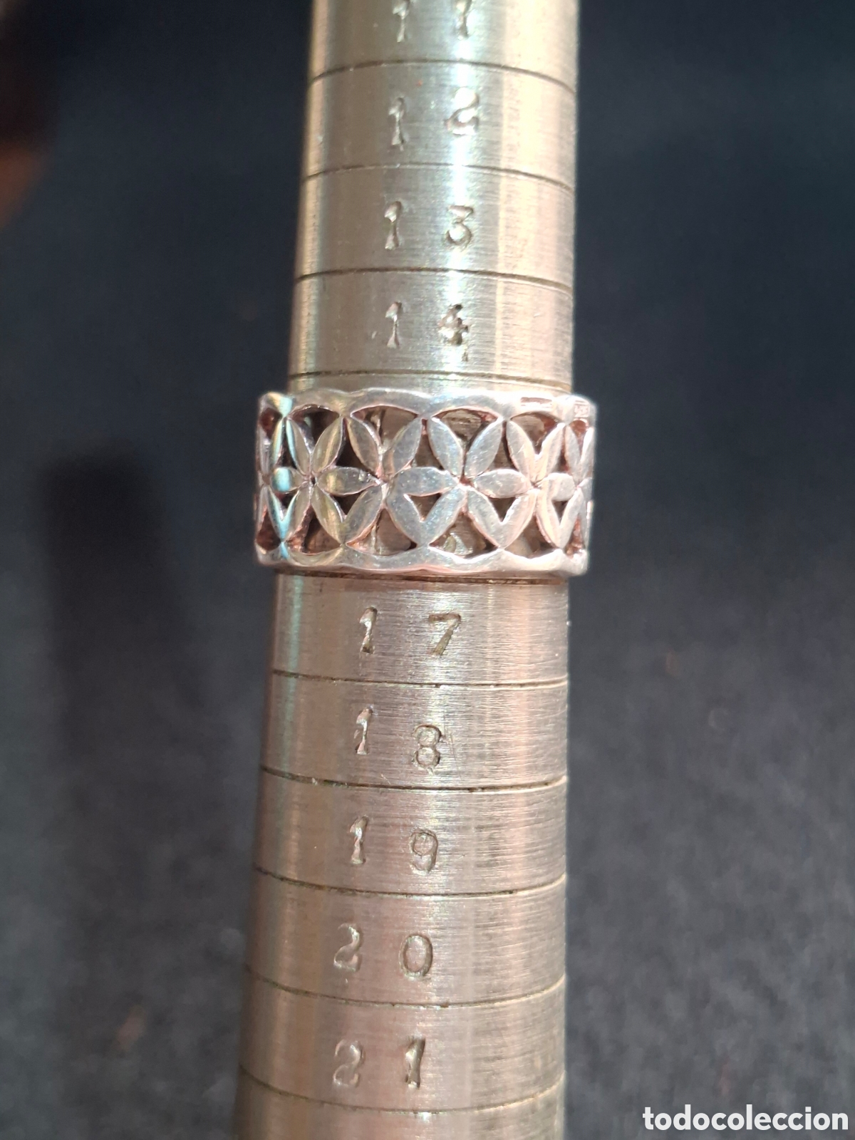 Joyeria: Anillo de plata de ley contrastada - Foto 3